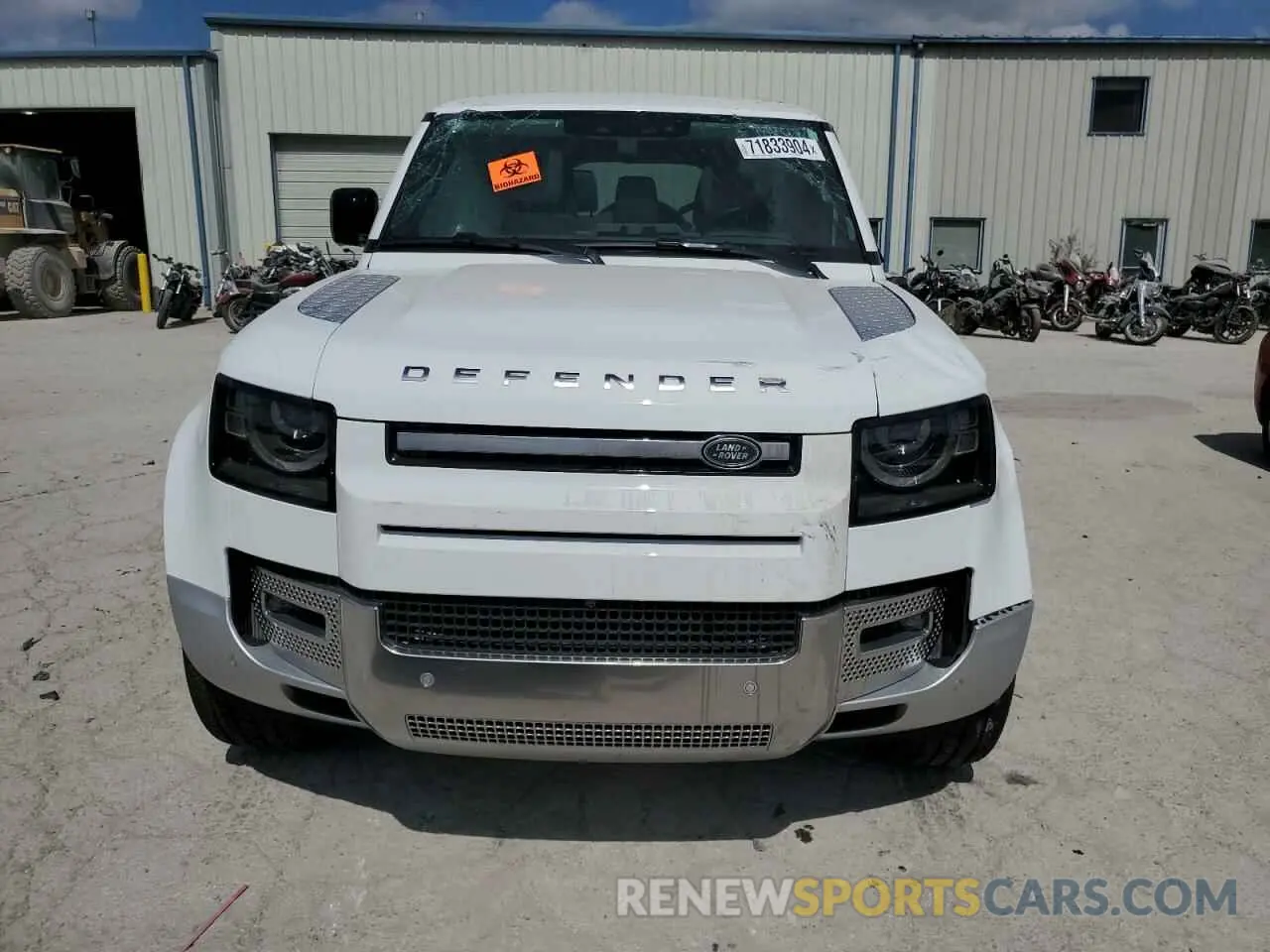 5 Photograph of a damaged car SALEVFEU4P2217208 LAND ROVER DEFENDER 2023