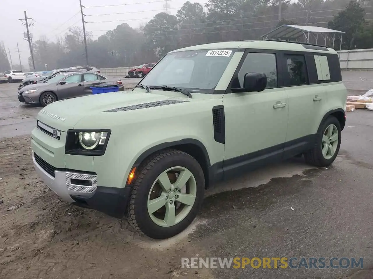 1 Photograph of a damaged car SALEW7EU9P2172544 LAND ROVER DEFENDER 2023