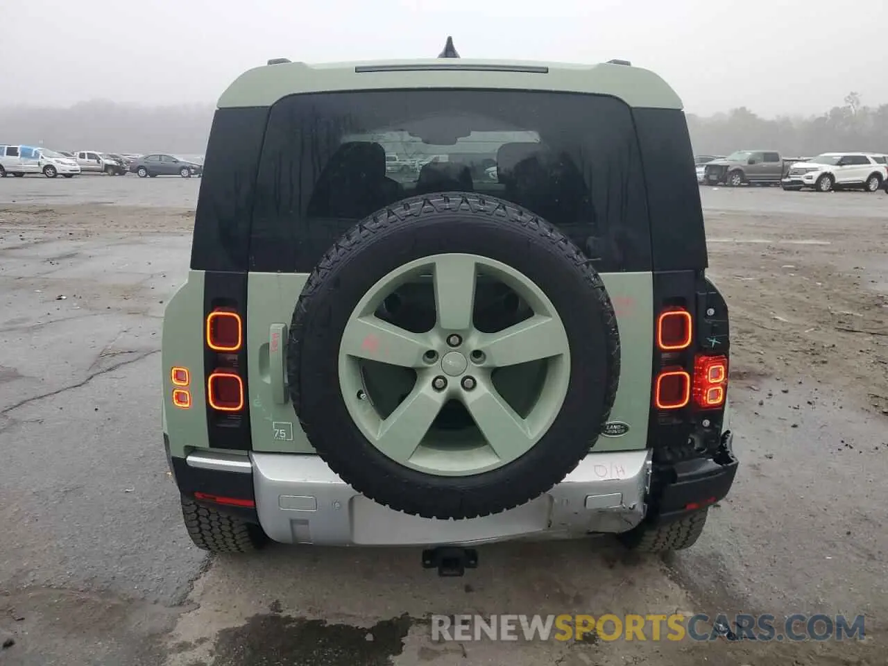 6 Photograph of a damaged car SALEW7EU9P2172544 LAND ROVER DEFENDER 2023