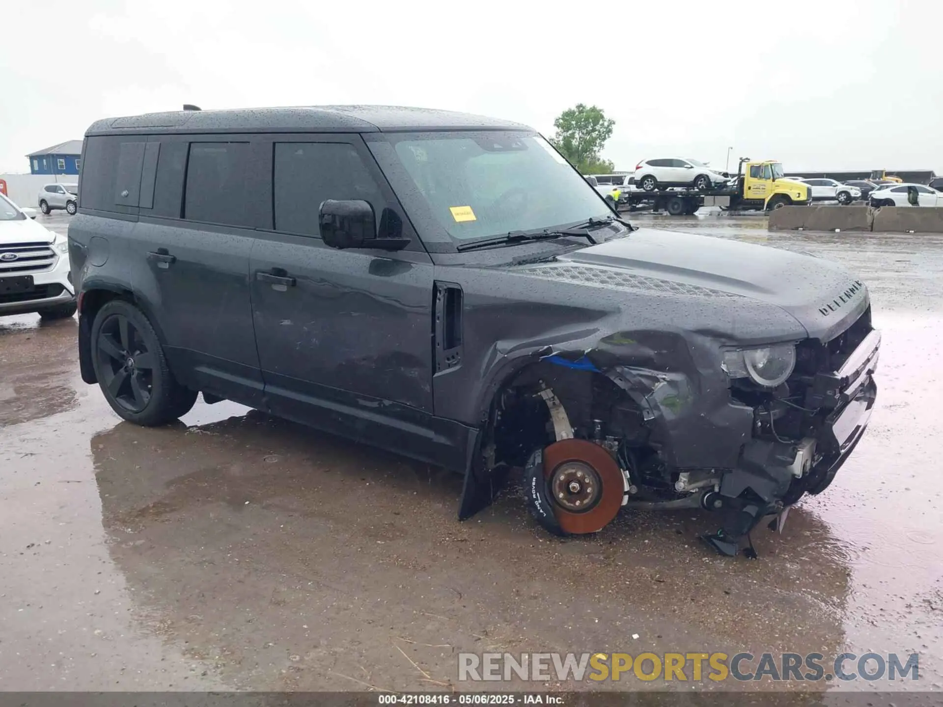 1 Photograph of a damaged car SALEWEEE8P2124272 LAND ROVER DEFENDER 2023