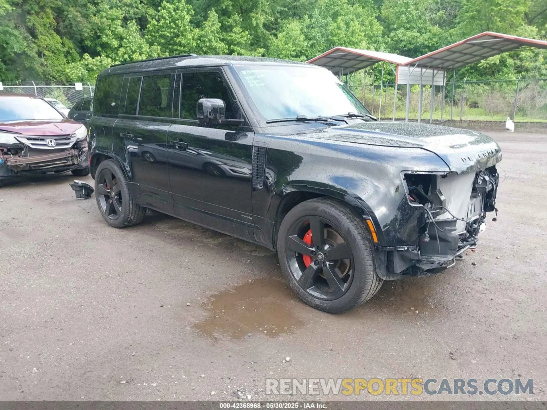 1 Photograph of a damaged car SALEX7EU2P2213481 LAND ROVER DEFENDER 2023