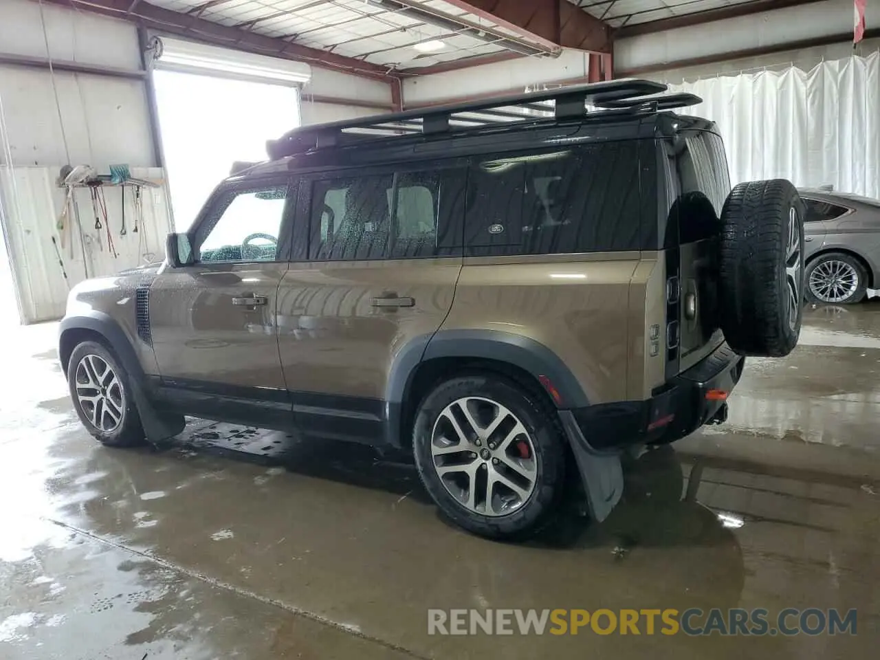 2 Photograph of a damaged car SALEX7EU8P2140939 LAND ROVER DEFENDER 2023