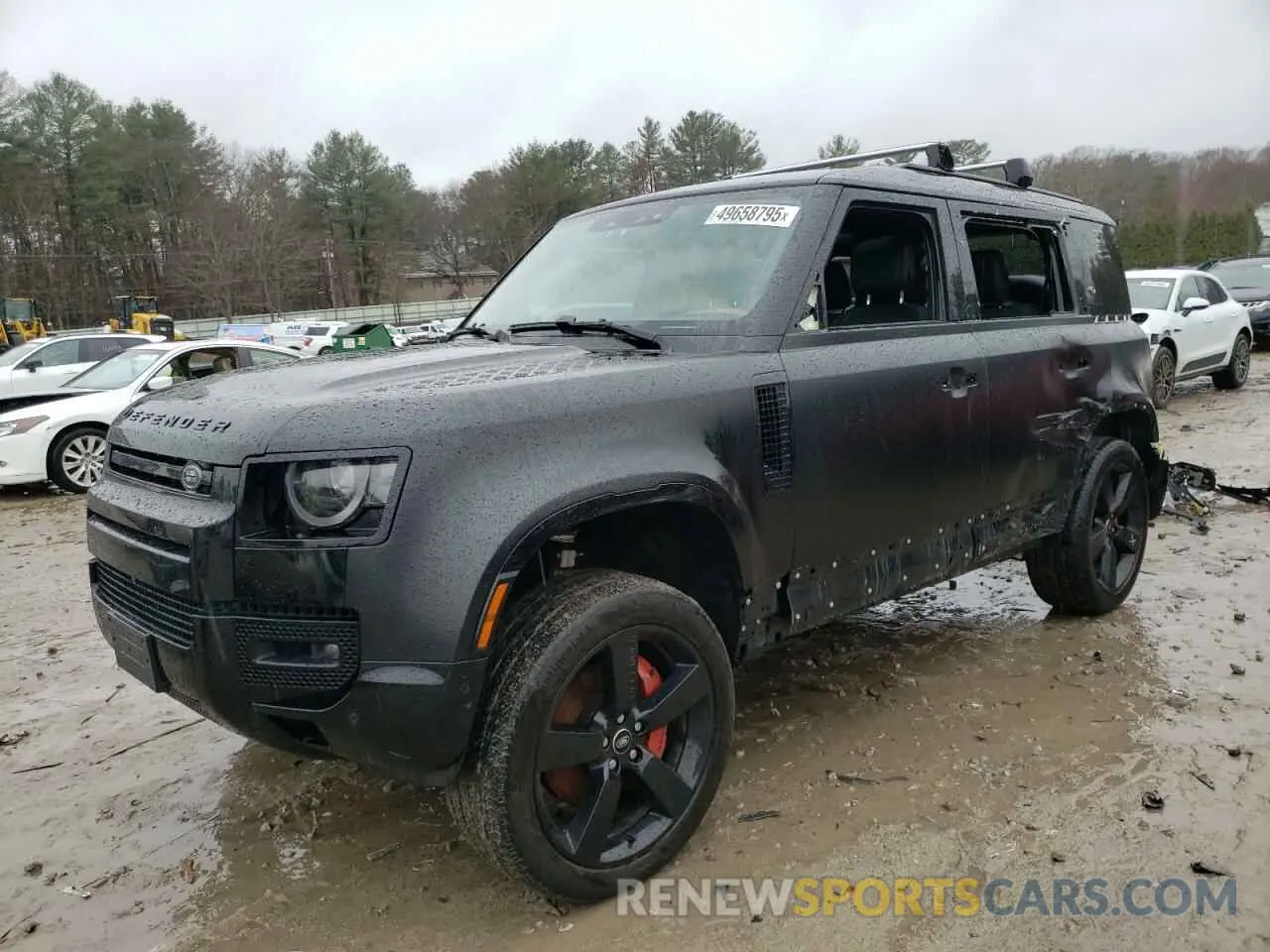 1 Photograph of a damaged car SALEXEEU8P2111784 LAND ROVER DEFENDER 2023