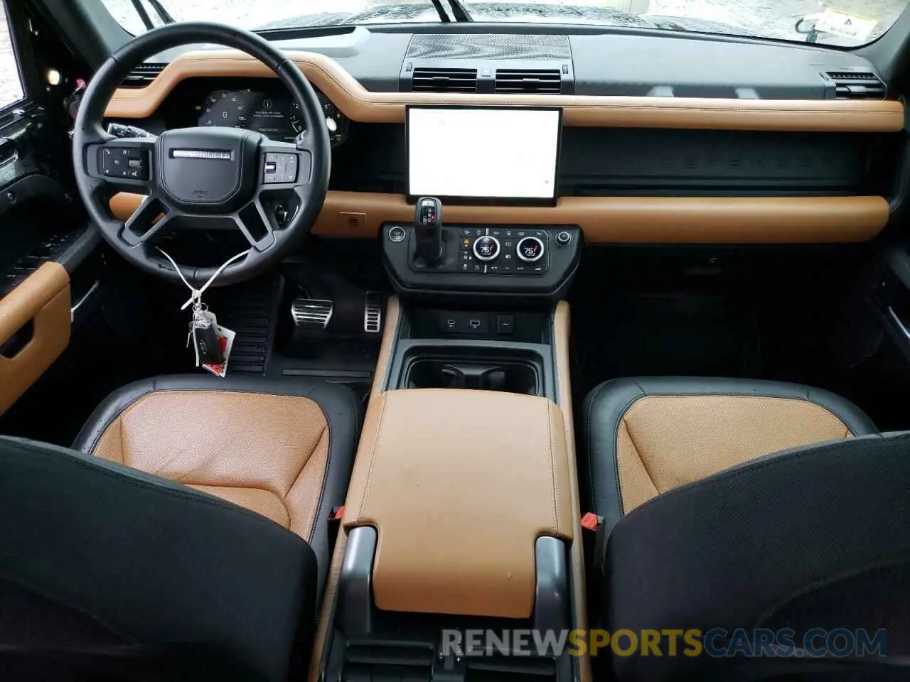 8 Photograph of a damaged car SALEXEEU8P2111784 LAND ROVER DEFENDER 2023