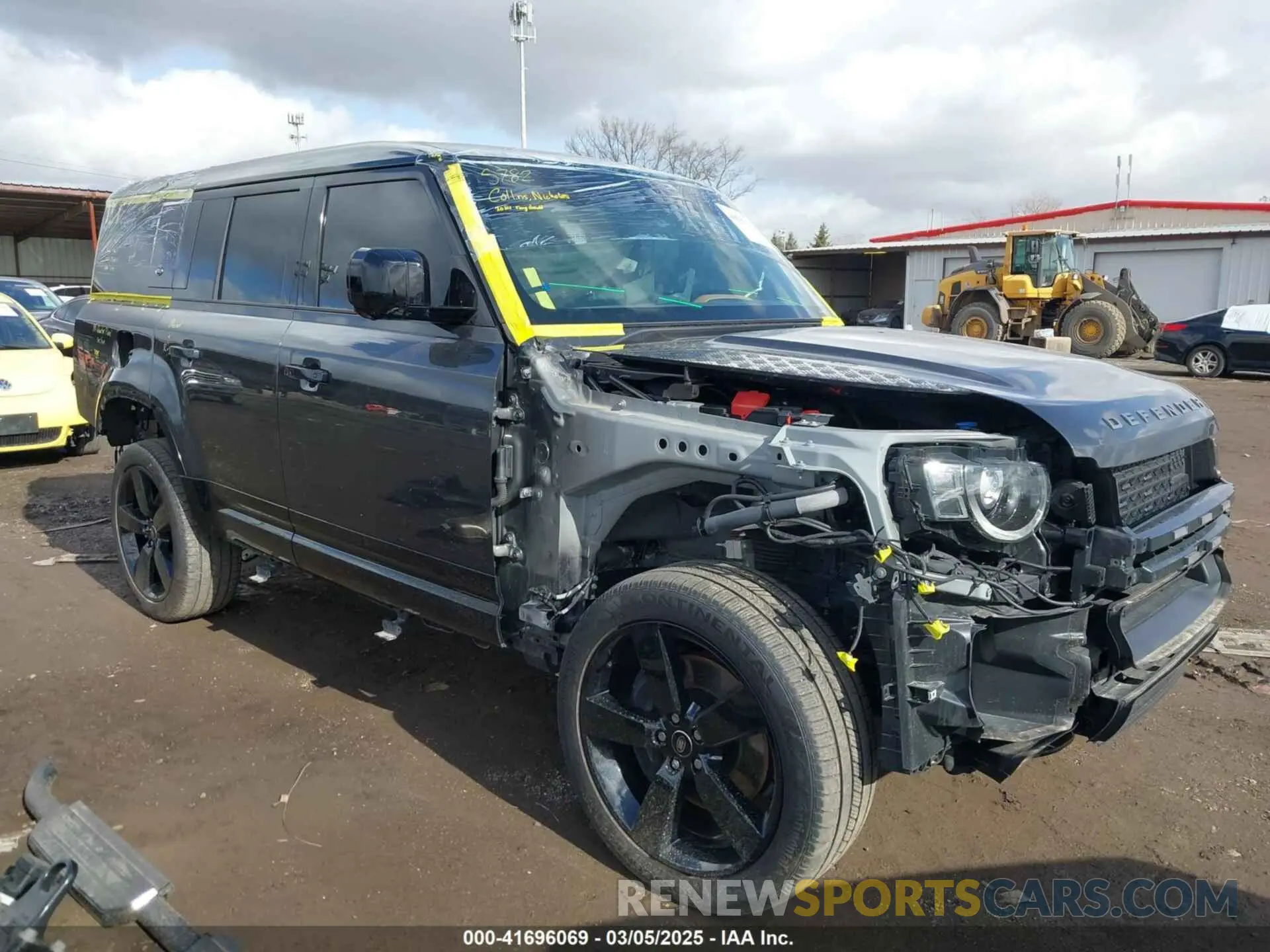 1 Photograph of a damaged car SALE2FEU2R2354935 LAND ROVER DEFENDER 2024