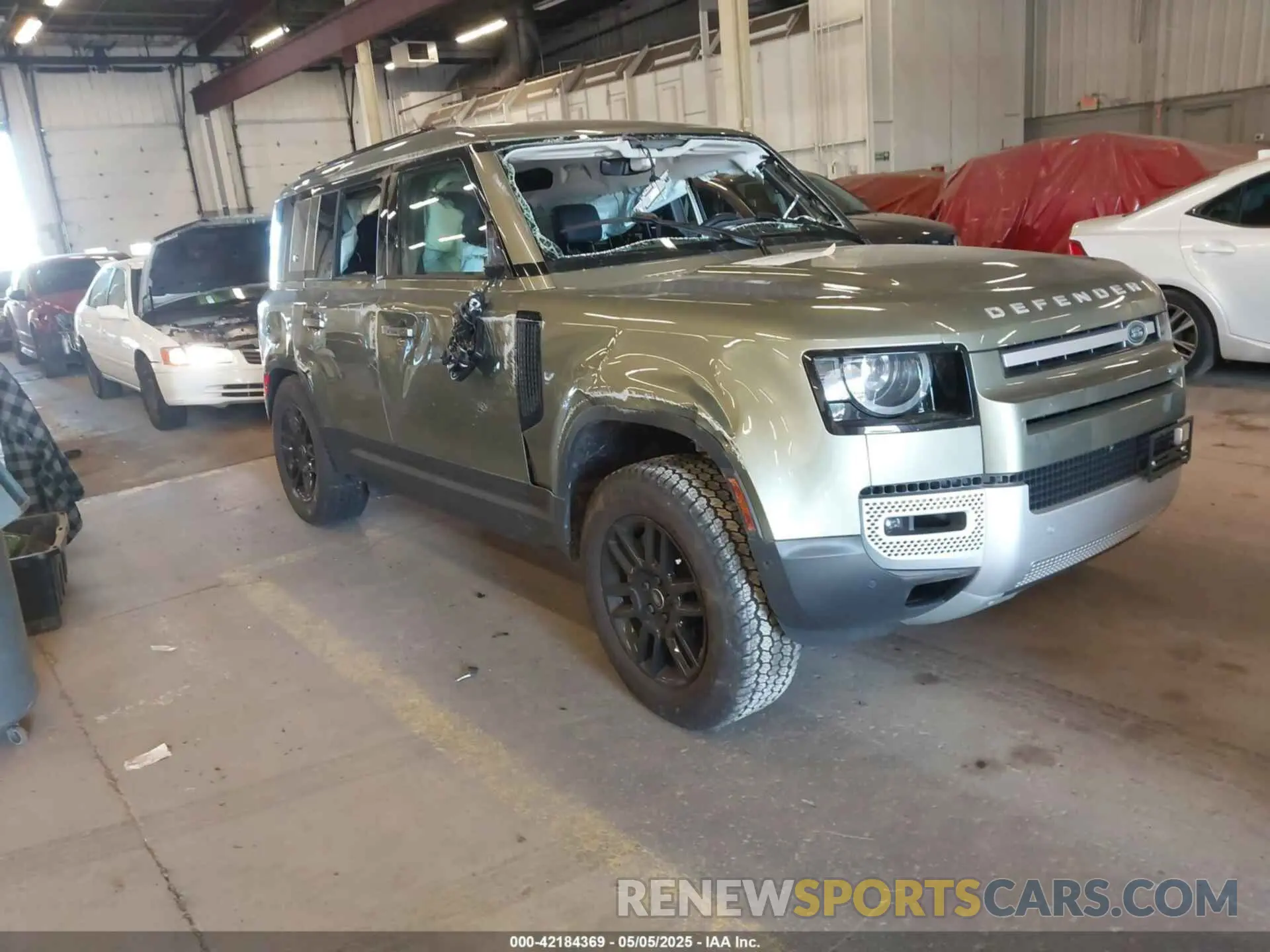 1 Photograph of a damaged car SALEJ7EU2R2312581 LAND ROVER DEFENDER 2024