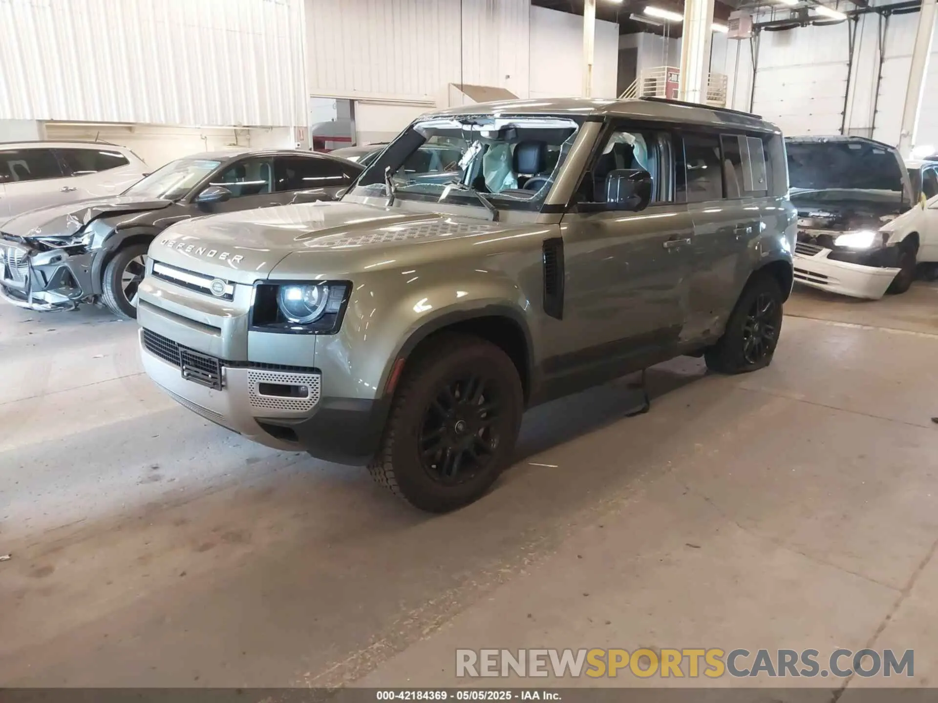 2 Photograph of a damaged car SALEJ7EU2R2312581 LAND ROVER DEFENDER 2024