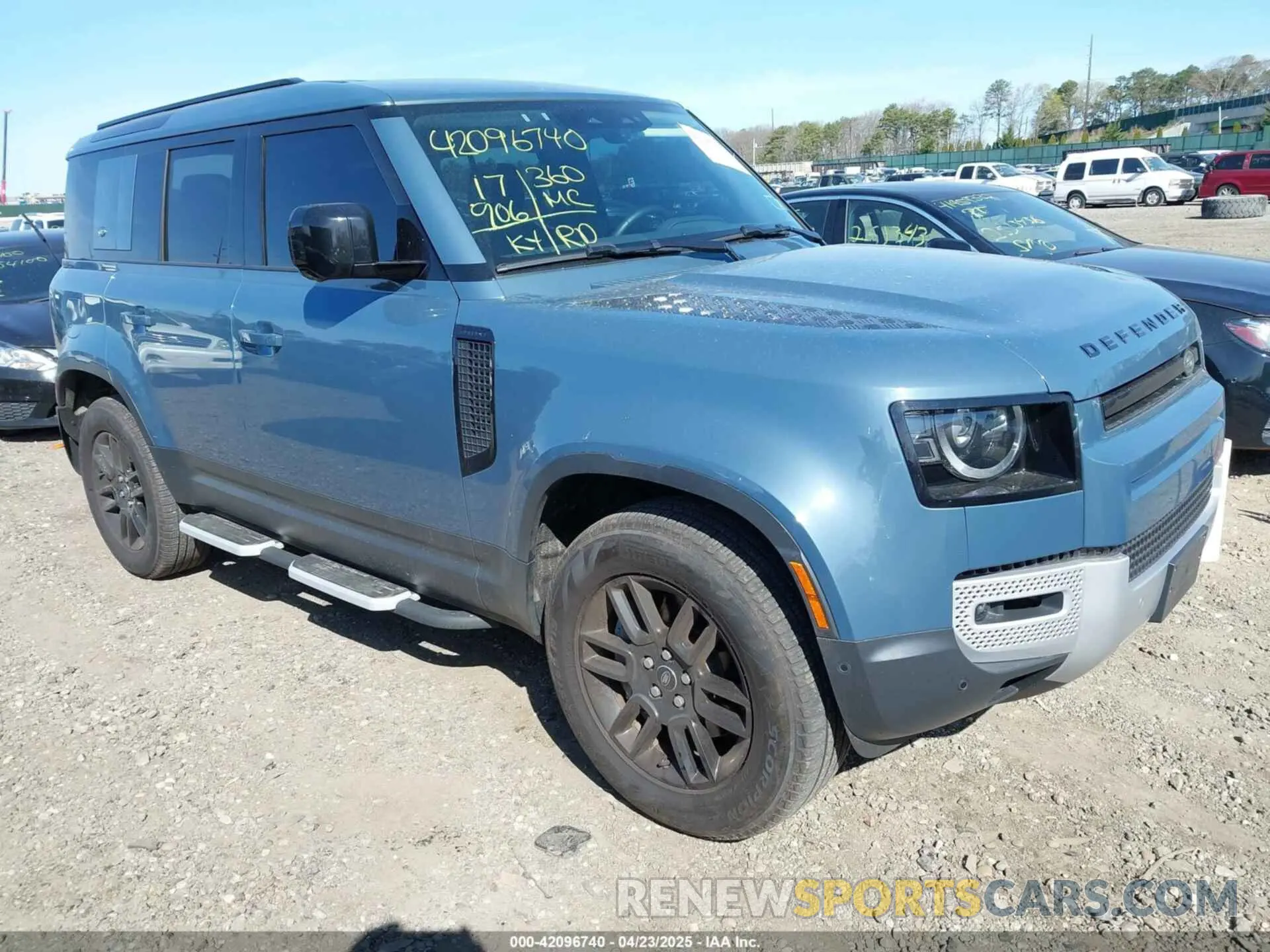 1 Photograph of a damaged car SALEJ7EU4R2244946 LAND ROVER DEFENDER 2024