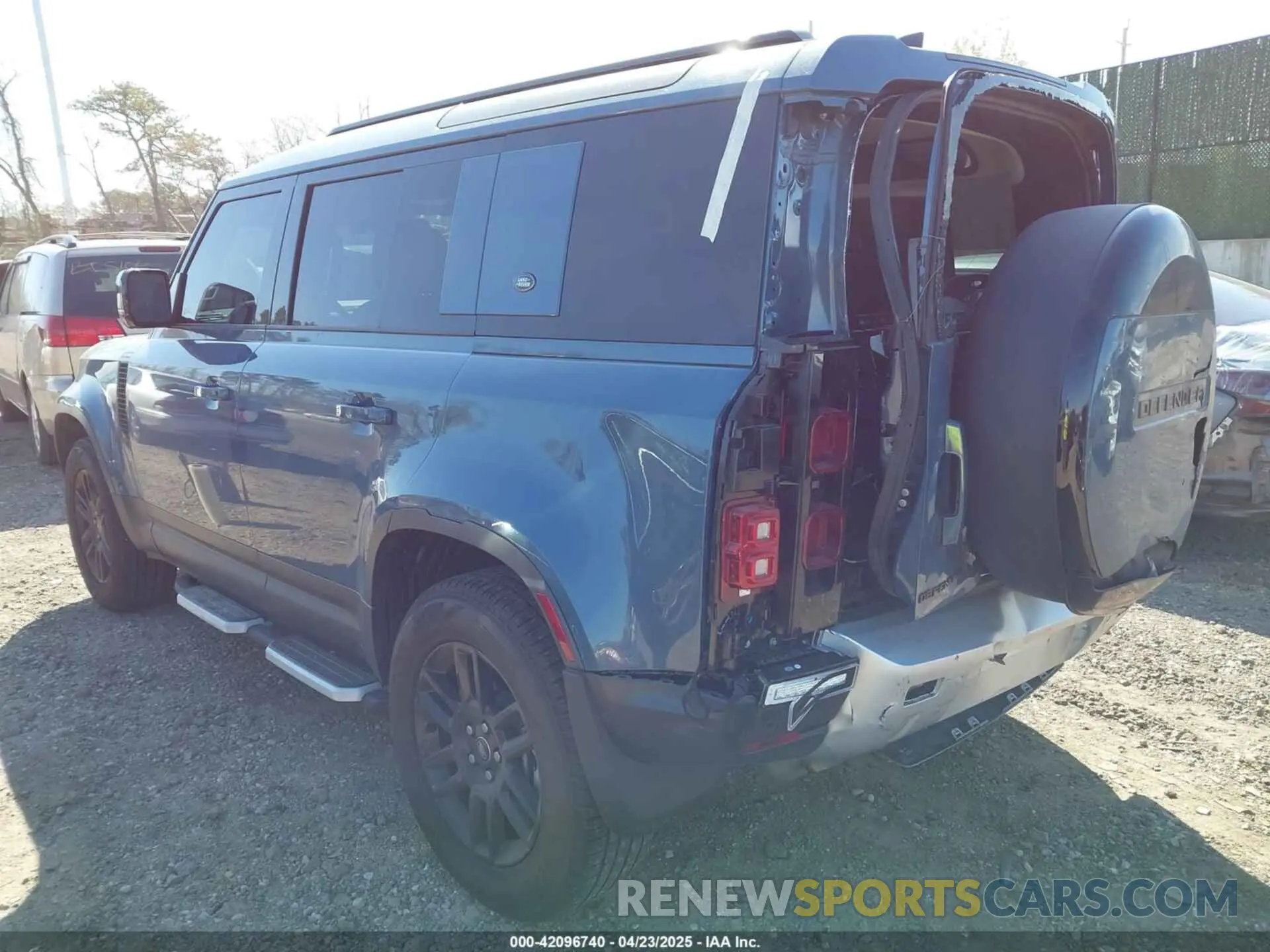 3 Photograph of a damaged car SALEJ7EU4R2244946 LAND ROVER DEFENDER 2024