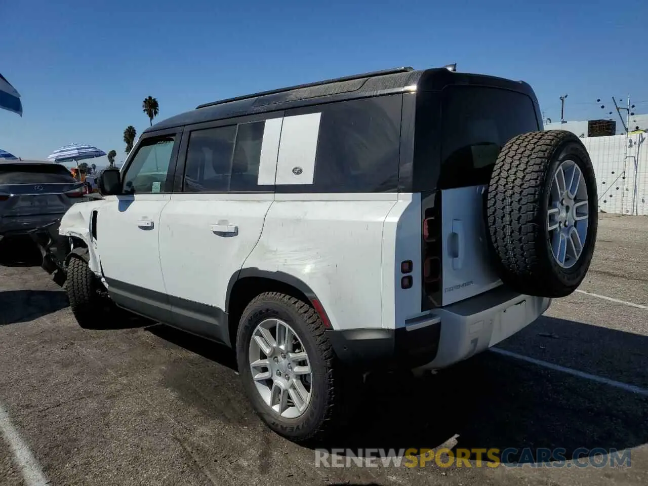 2 Photograph of a damaged car SALEJ7EU4R2249502 LAND ROVER DEFENDER 2024