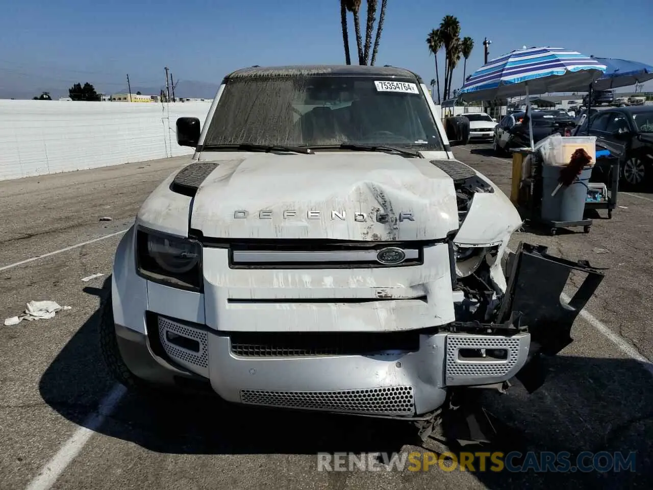 5 Photograph of a damaged car SALEJ7EU4R2249502 LAND ROVER DEFENDER 2024