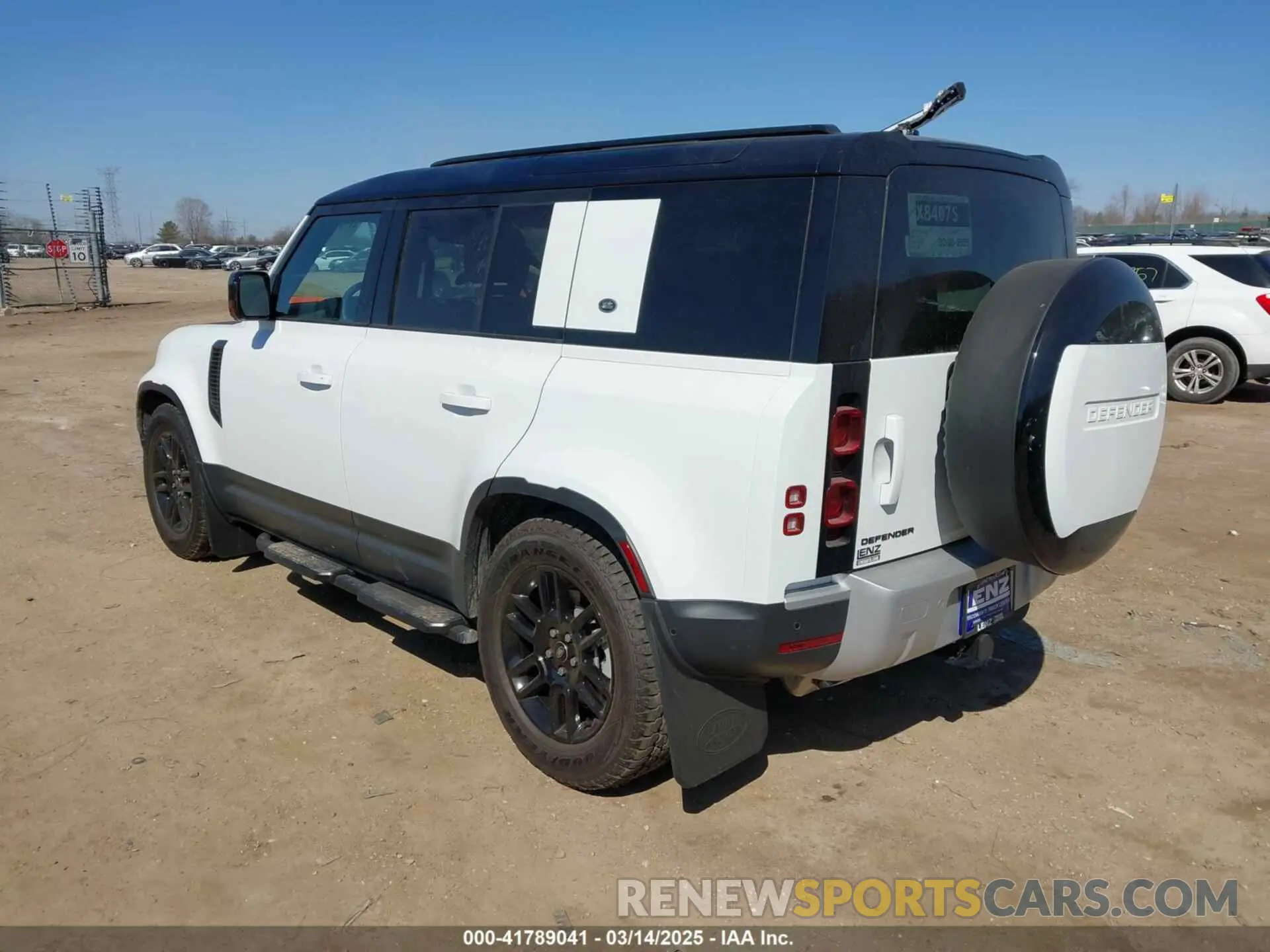 3 Photograph of a damaged car SALEJ7EU6R2339332 LAND ROVER DEFENDER 2024