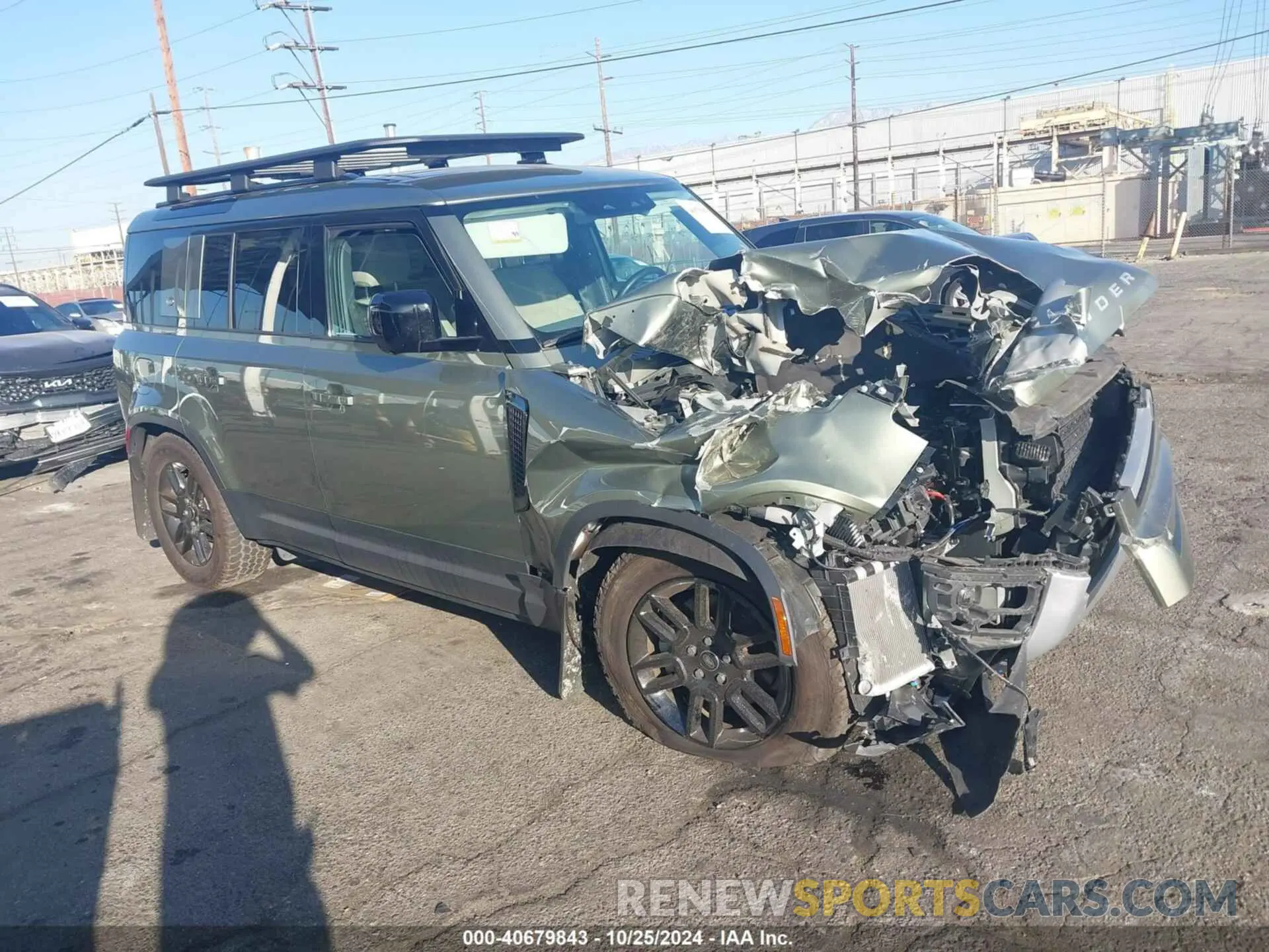 1 Photograph of a damaged car SALEJ7EX2R2286347 LAND ROVER DEFENDER 2024