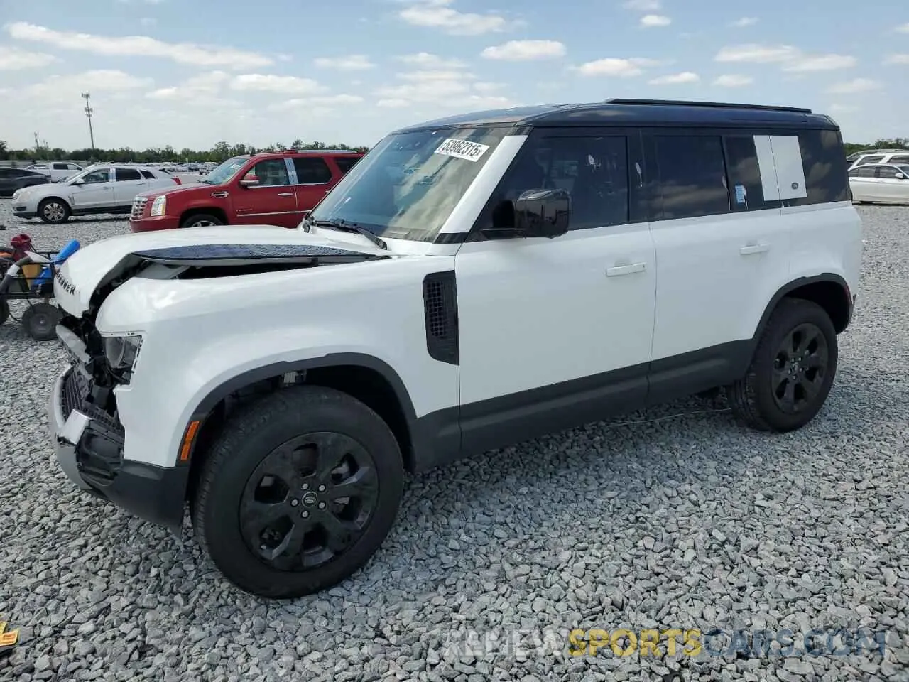 1 Photograph of a damaged car SALEJ7EX2R2297333 LAND ROVER DEFENDER 2024