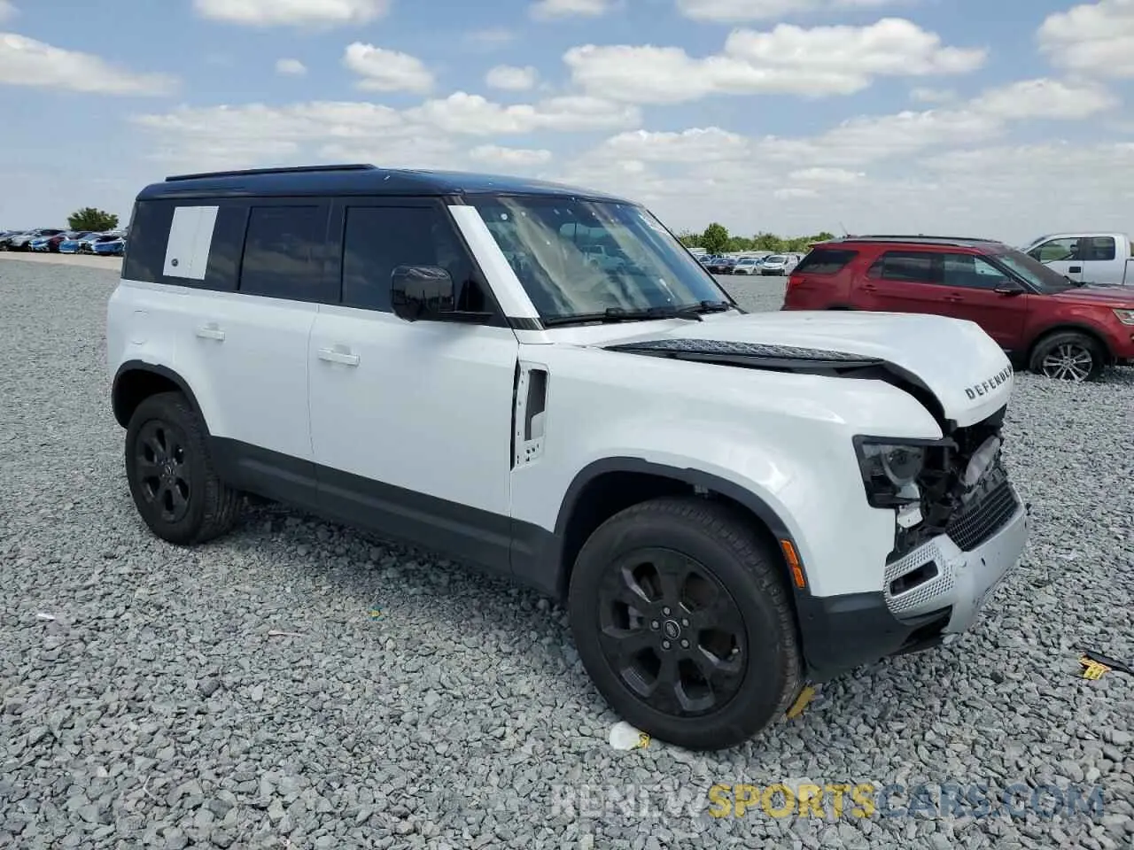 4 Photograph of a damaged car SALEJ7EX2R2297333 LAND ROVER DEFENDER 2024