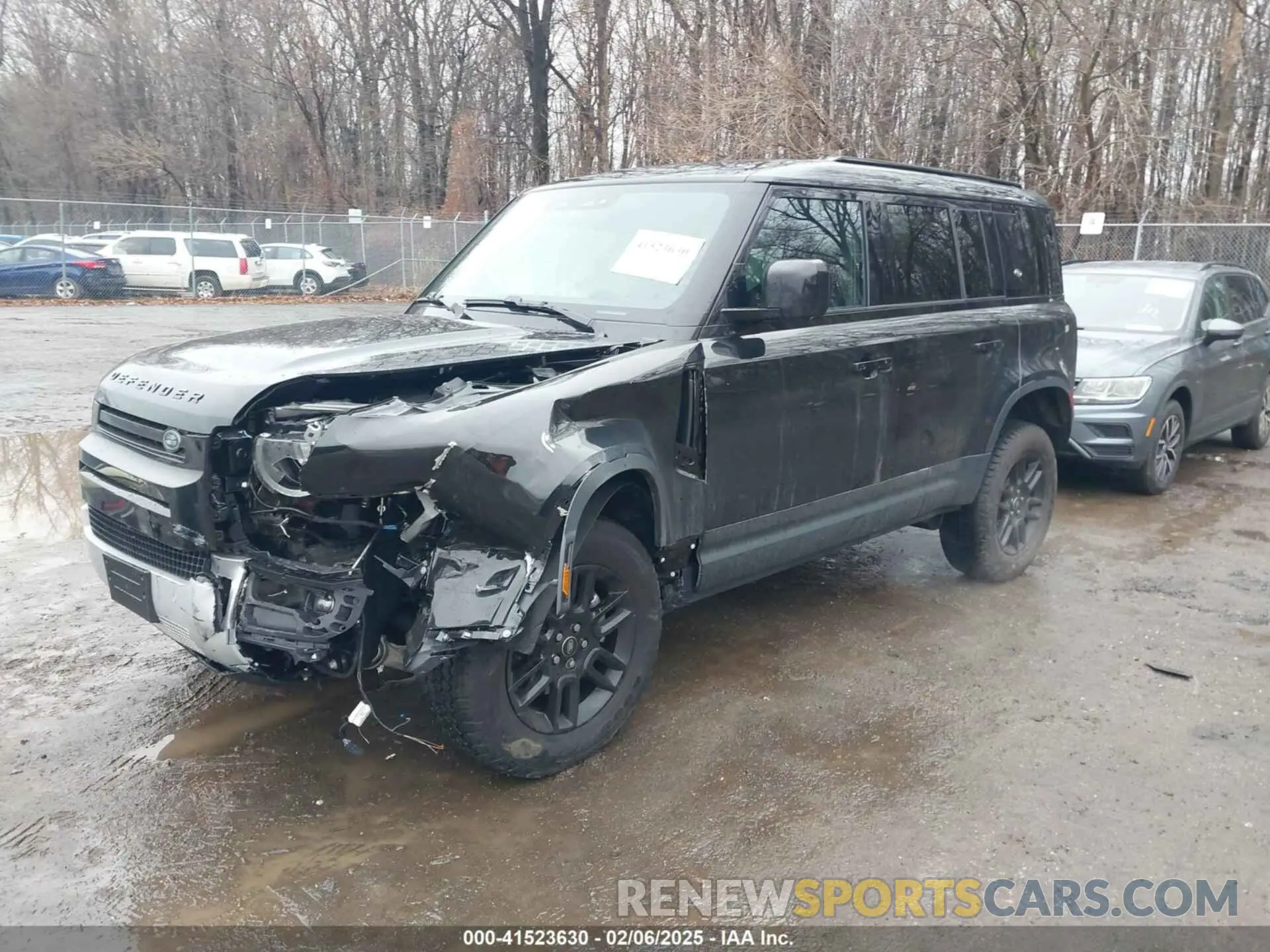 2 Photograph of a damaged car SALEJ7EX6R2340538 LAND ROVER DEFENDER 2024
