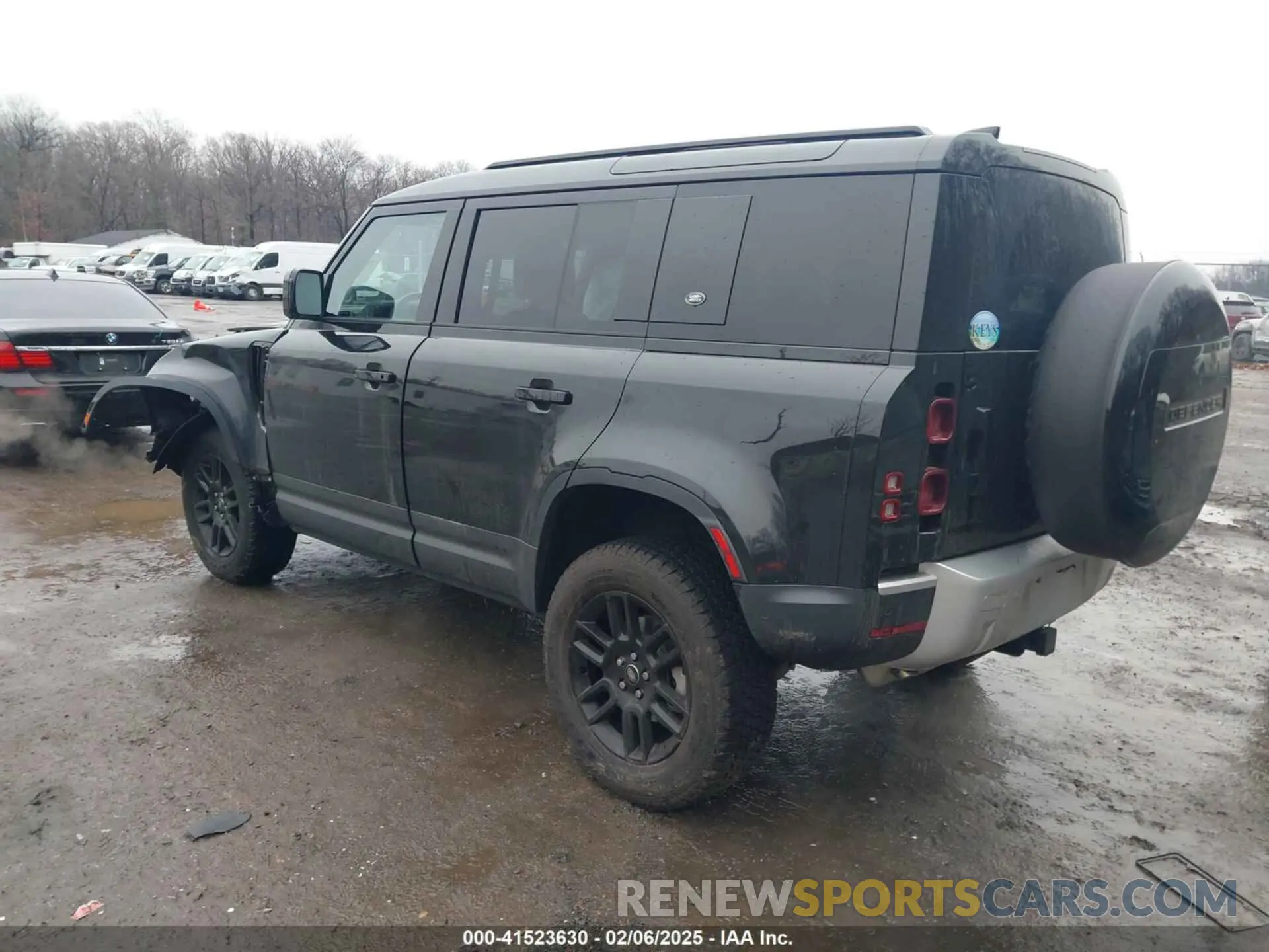 3 Photograph of a damaged car SALEJ7EX6R2340538 LAND ROVER DEFENDER 2024