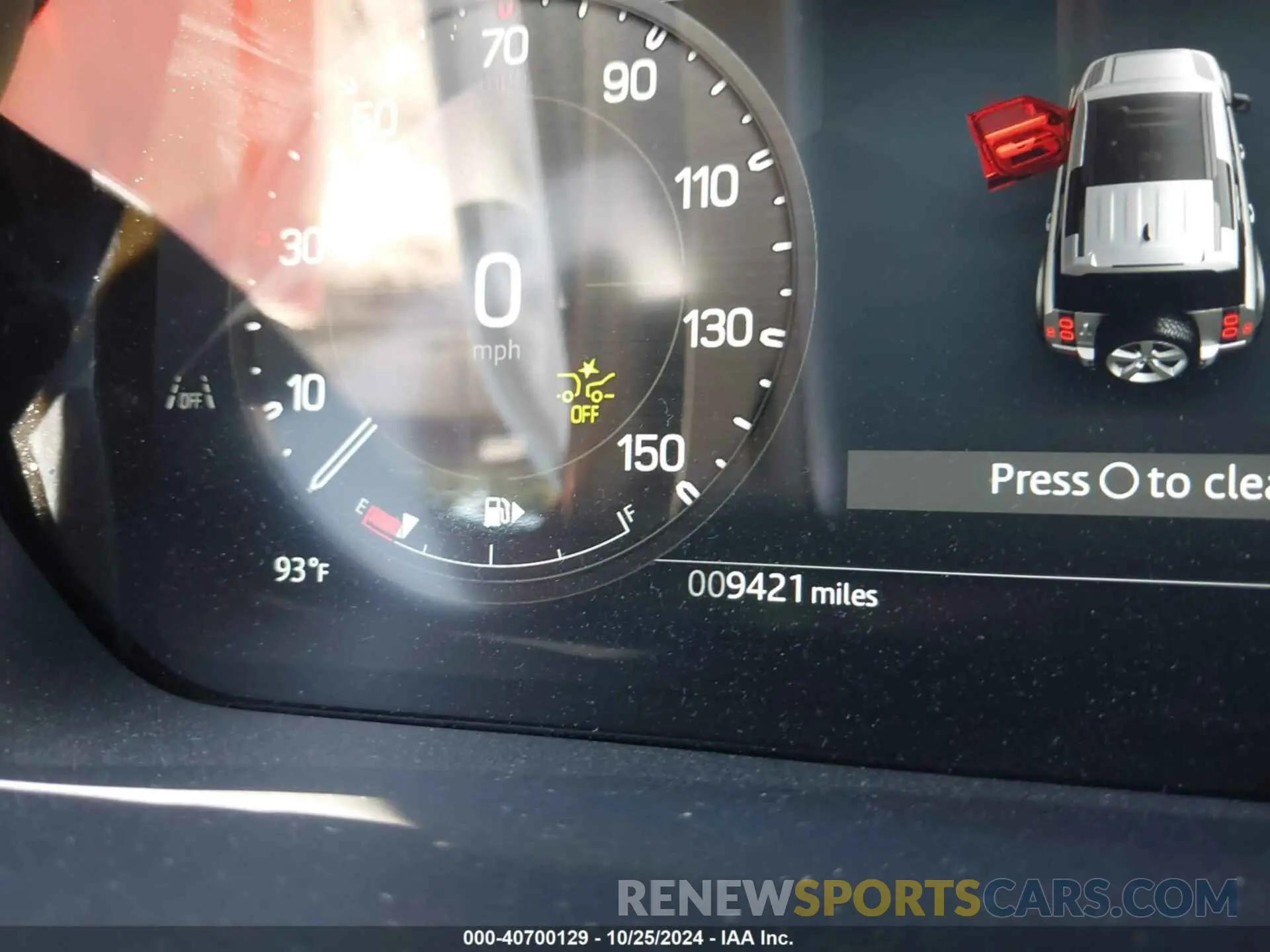 15 Photograph of a damaged car SALEJ7EX7R2288207 LAND ROVER DEFENDER 2024