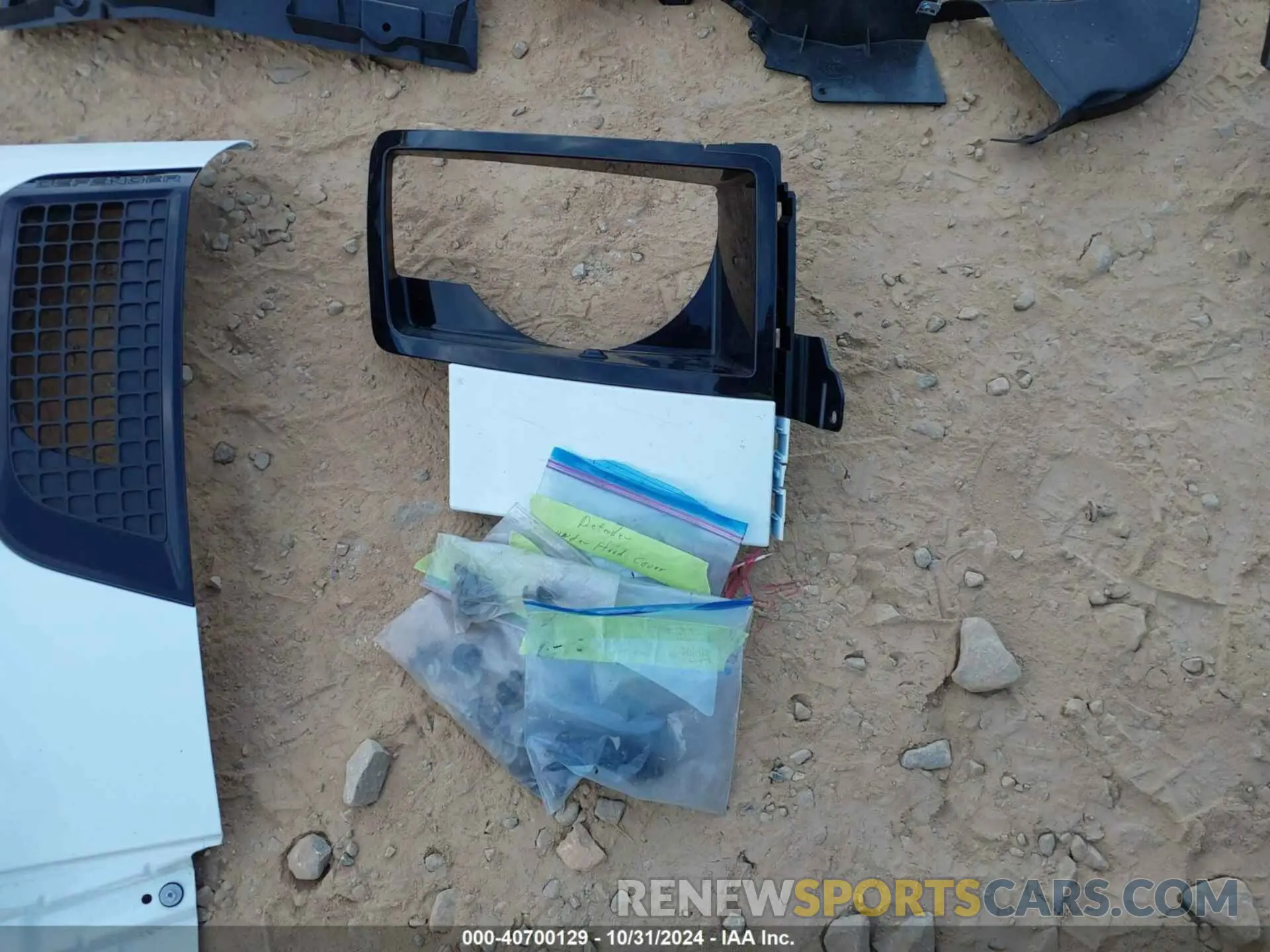 21 Photograph of a damaged car SALEJ7EX7R2288207 LAND ROVER DEFENDER 2024