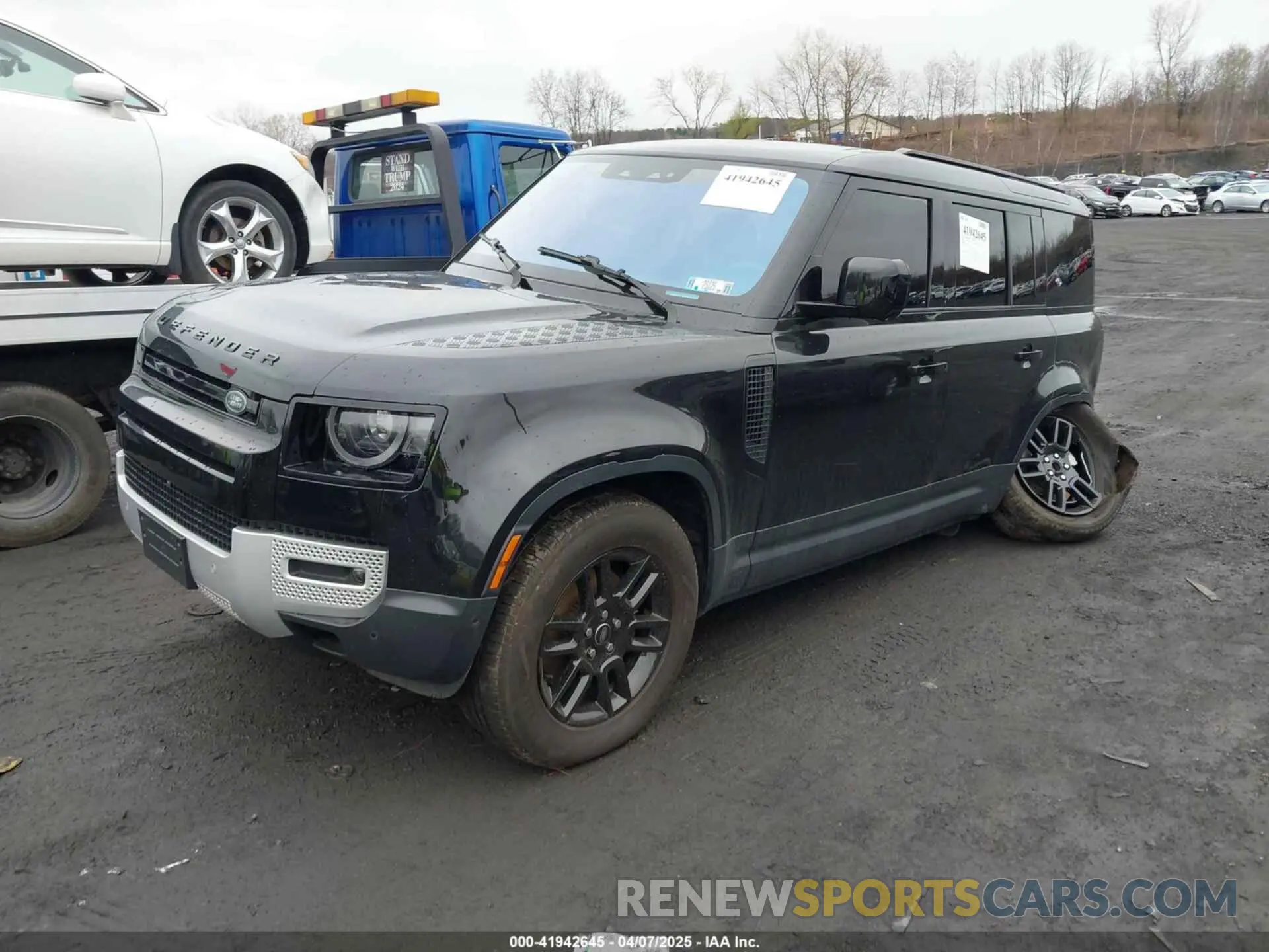 2 Photograph of a damaged car SALEJ7EX8R2260609 LAND ROVER DEFENDER 2024