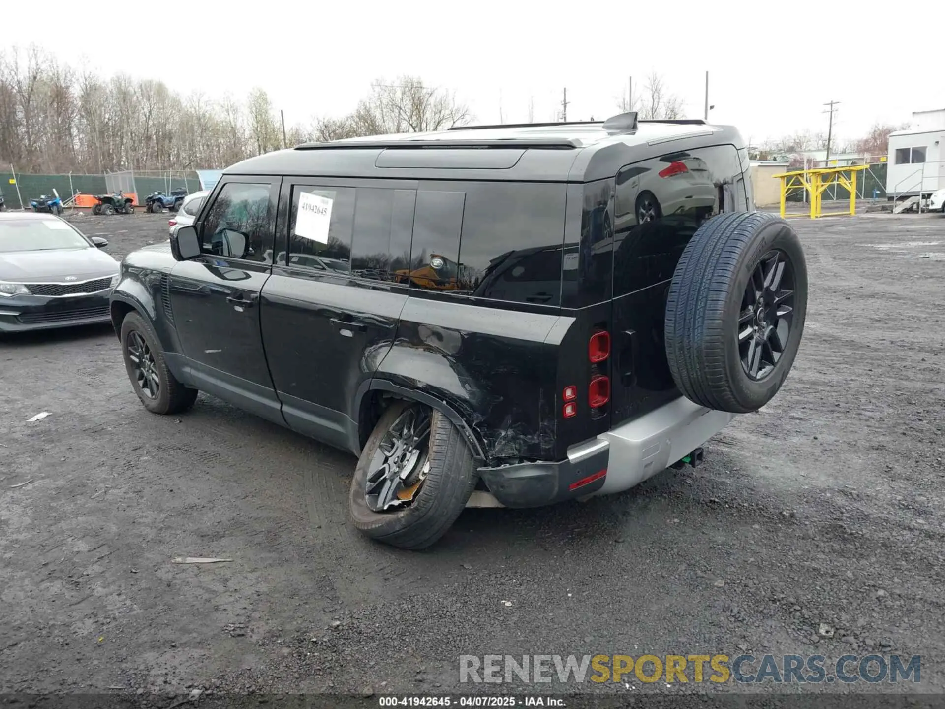 3 Photograph of a damaged car SALEJ7EX8R2260609 LAND ROVER DEFENDER 2024