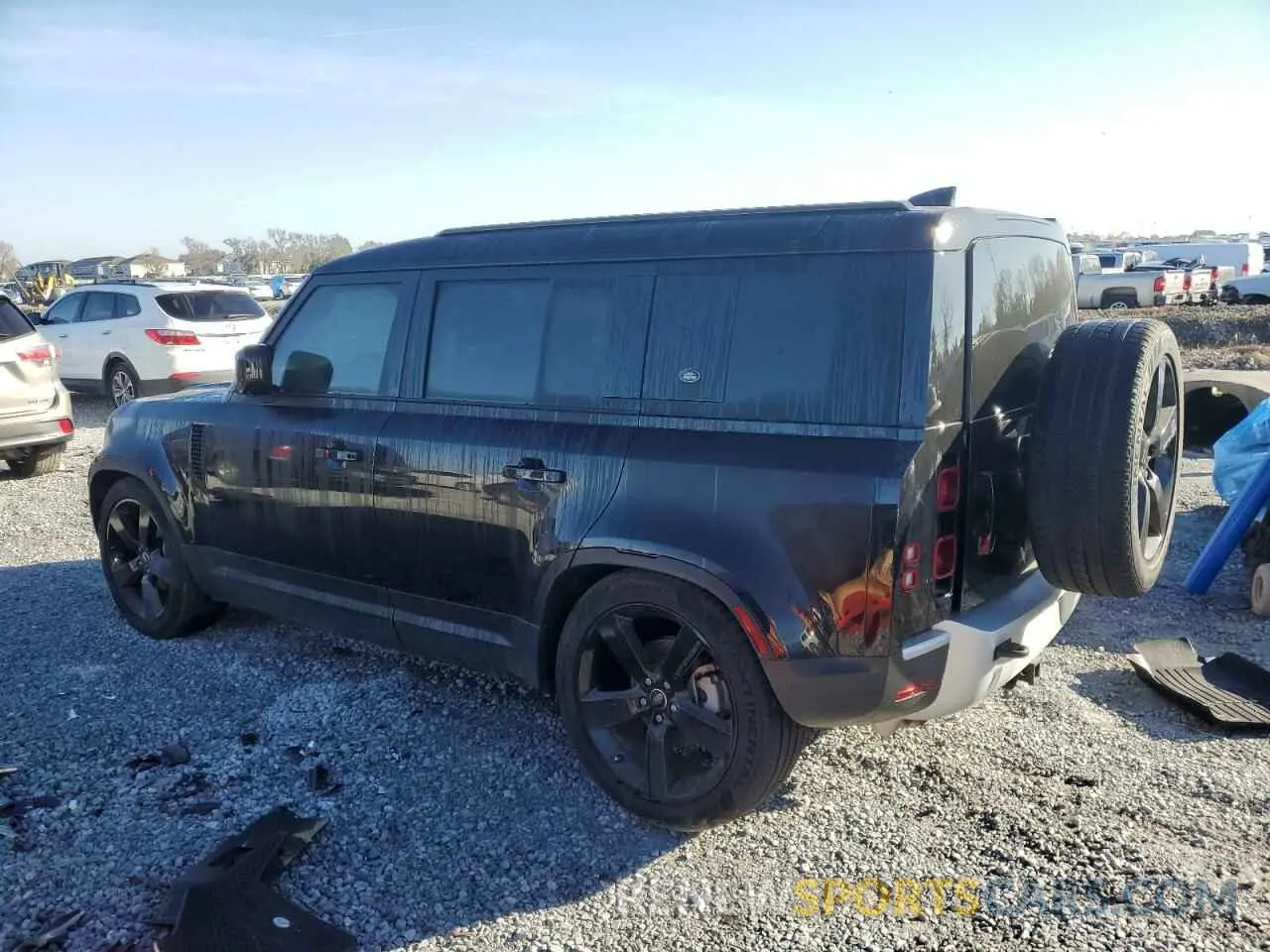 2 Photograph of a damaged car SALEJEEX1R2284397 LAND ROVER DEFENDER 2024