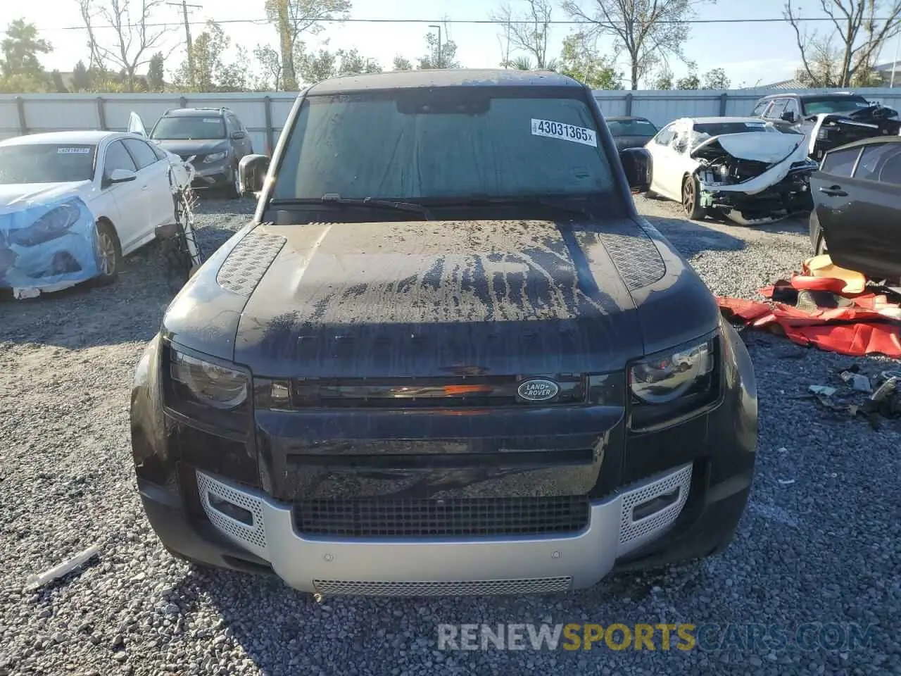 5 Photograph of a damaged car SALEJEEX1R2284397 LAND ROVER DEFENDER 2024