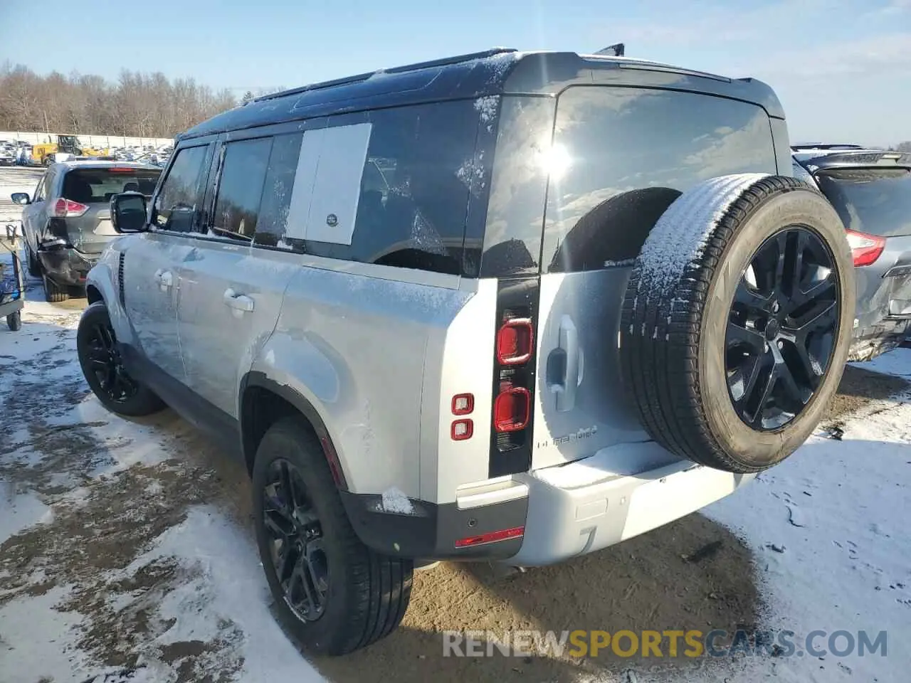 2 Photograph of a damaged car SALEJEEX3R2276169 LAND ROVER DEFENDER 2024