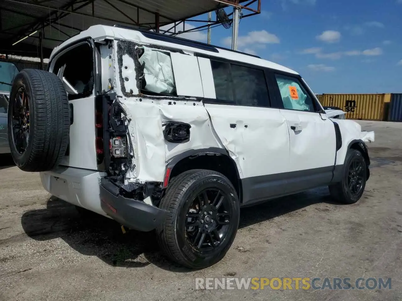 3 Photograph of a damaged car SALEJ7EX0S2391376 LAND ROVER DEFENDER 2025