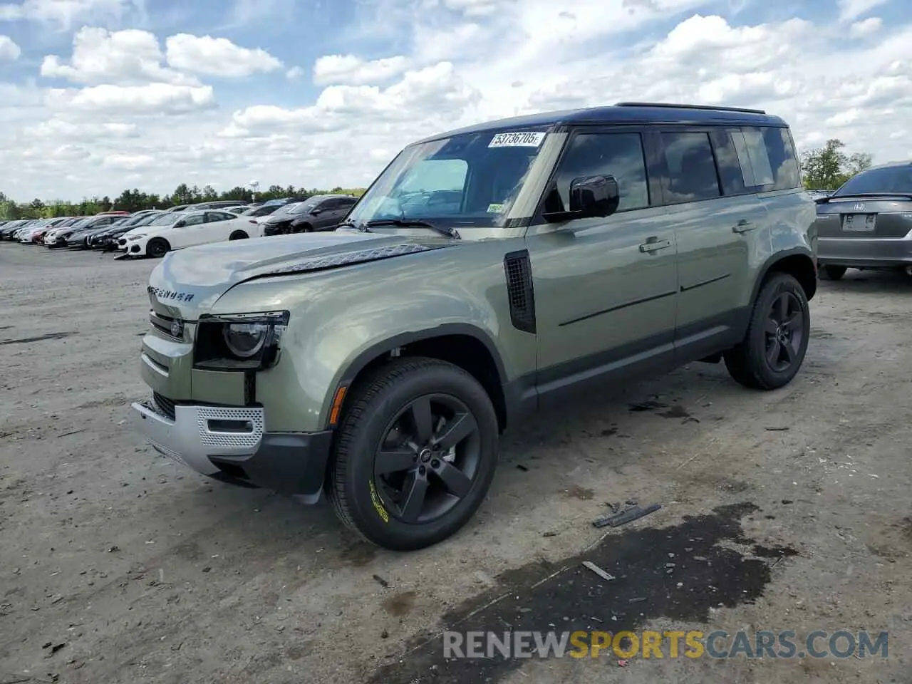1 Photograph of a damaged car SALEJ7EX3S2380226 LAND ROVER DEFENDER 2025