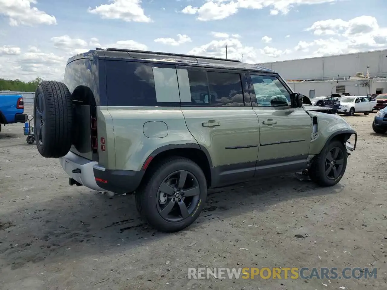 3 Photograph of a damaged car SALEJ7EX3S2380226 LAND ROVER DEFENDER 2025