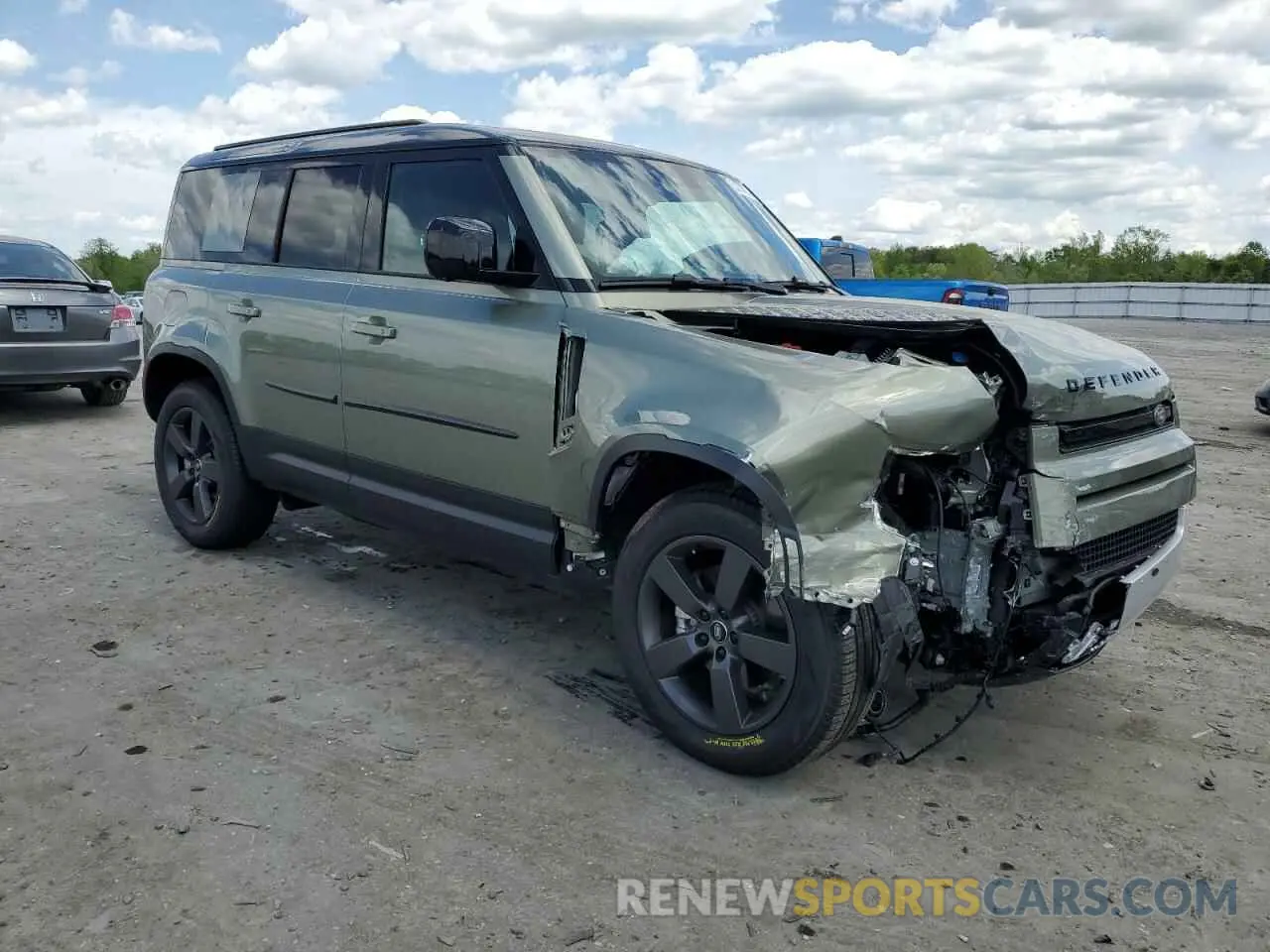 4 Photograph of a damaged car SALEJ7EX3S2380226 LAND ROVER DEFENDER 2025