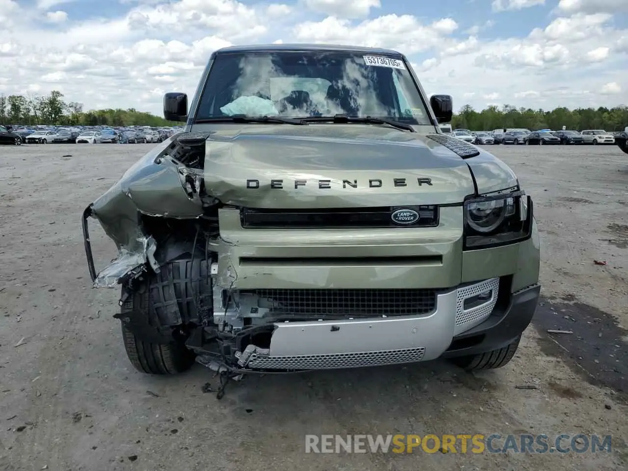 5 Photograph of a damaged car SALEJ7EX3S2380226 LAND ROVER DEFENDER 2025