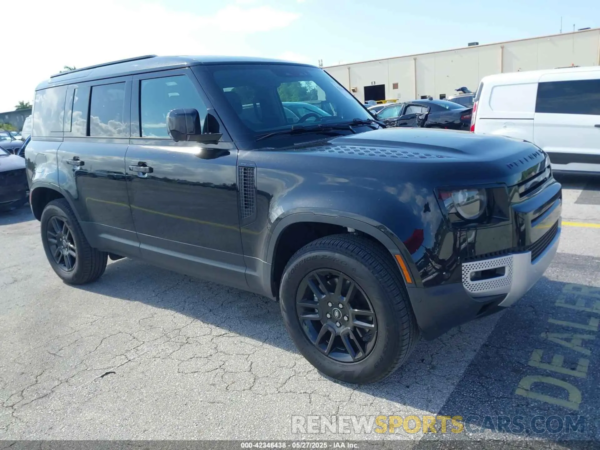 1 Photograph of a damaged car SALEJ7EX5S2391695 LAND ROVER DEFENDER 2025