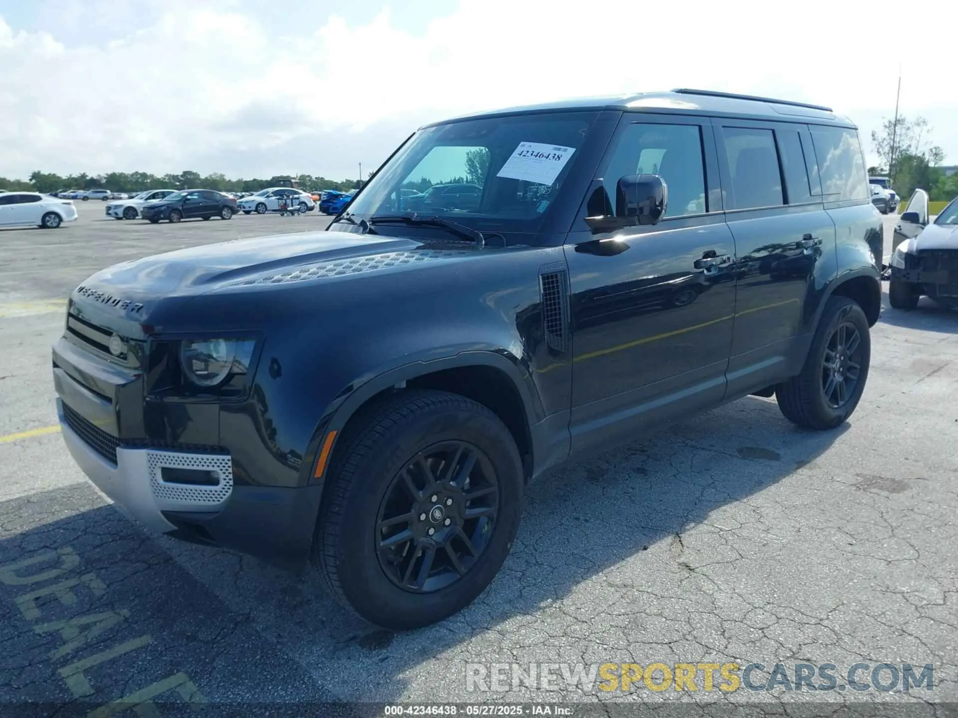 2 Photograph of a damaged car SALEJ7EX5S2391695 LAND ROVER DEFENDER 2025