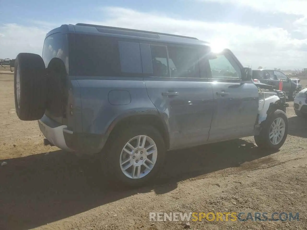 3 Photograph of a damaged car SALEJ7EXXS2358756 LAND ROVER DEFENDER 2025