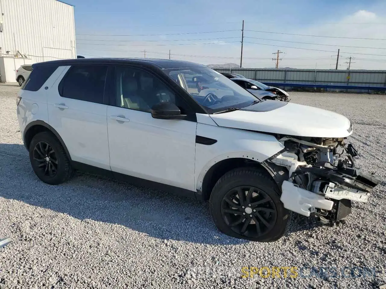 4 Photograph of a damaged car SALCP2FX0KH783410 LAND ROVER DISCOVERY 2019