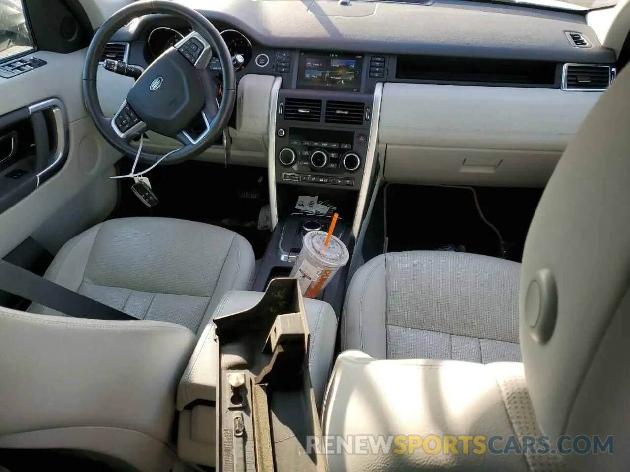 8 Photograph of a damaged car SALCP2FX1KH814020 LAND ROVER DISCOVERY 2019