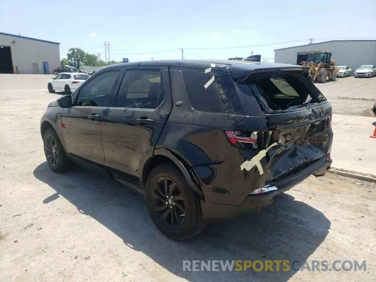 3 Photograph of a damaged car SALCP2FX2KH801549 LAND ROVER DISCOVERY 2019