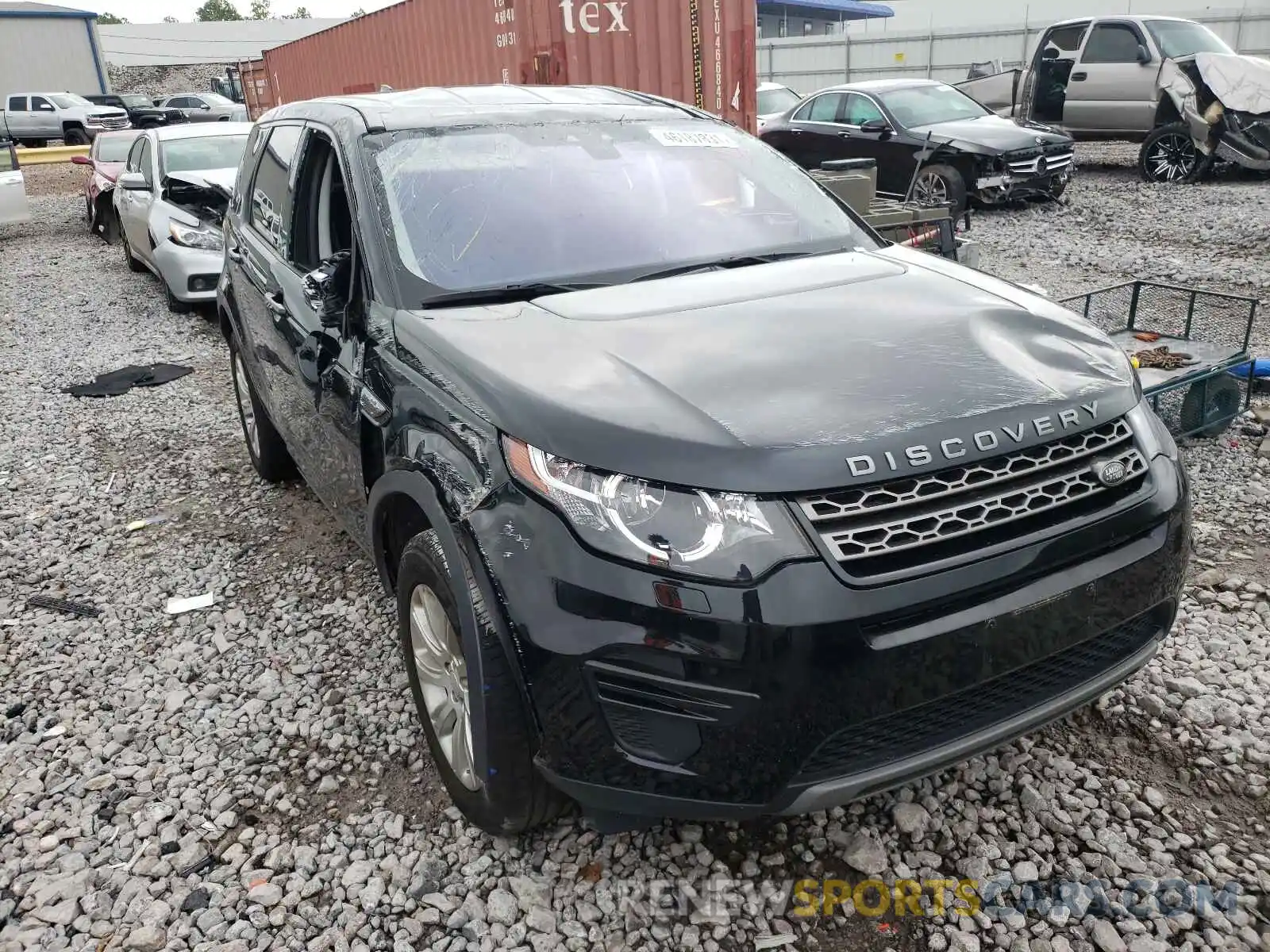 1 Photograph of a damaged car SALCP2FX6KH810030 LAND ROVER DISCOVERY 2019