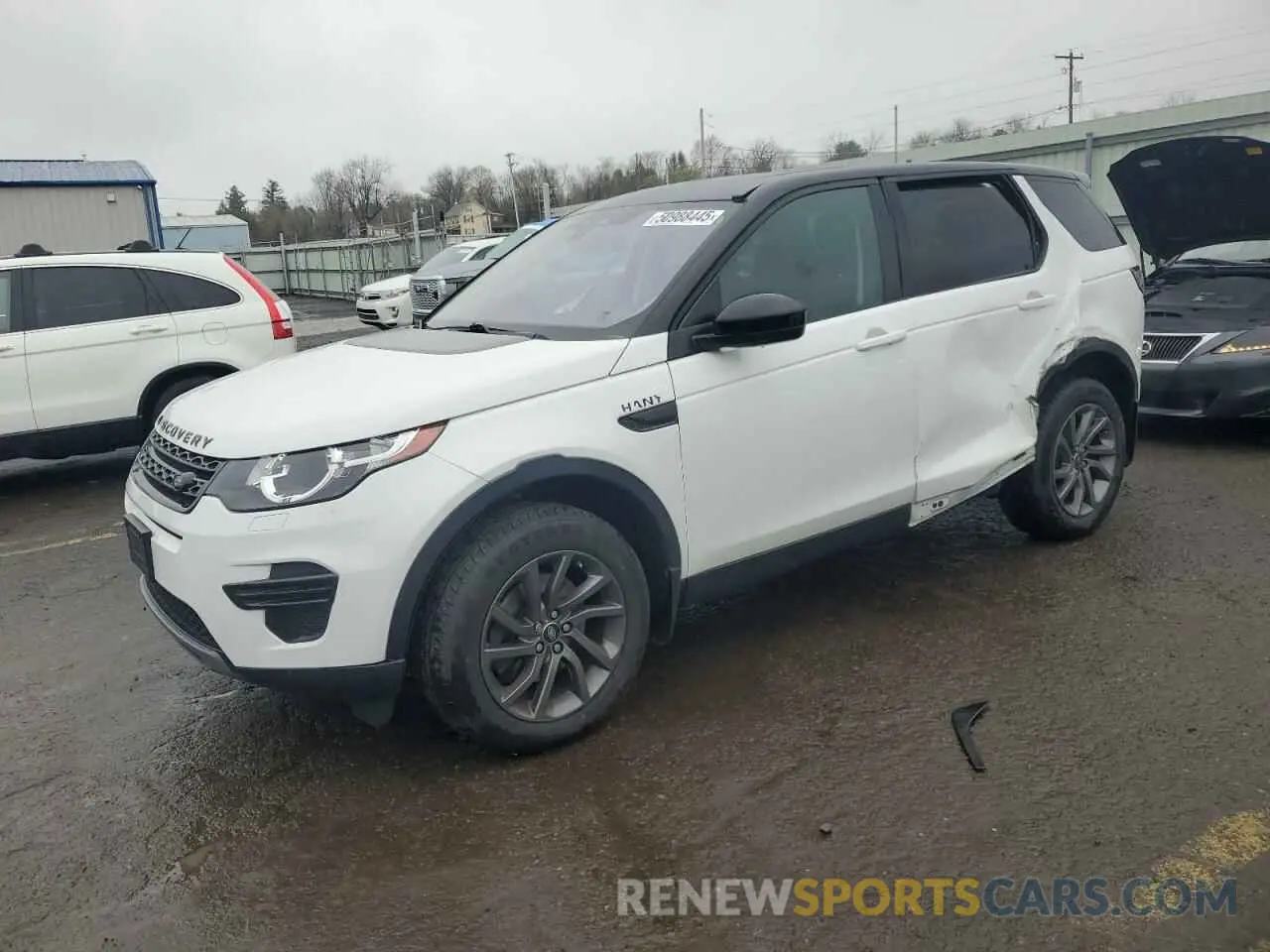 1 Photograph of a damaged car SALCP2FX6KH819424 LAND ROVER DISCOVERY 2019