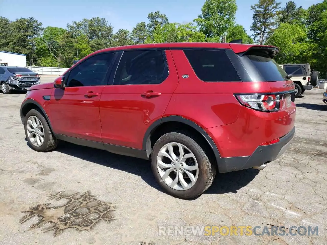 2 Photograph of a damaged car SALCP2FX9KH800897 LAND ROVER DISCOVERY 2019