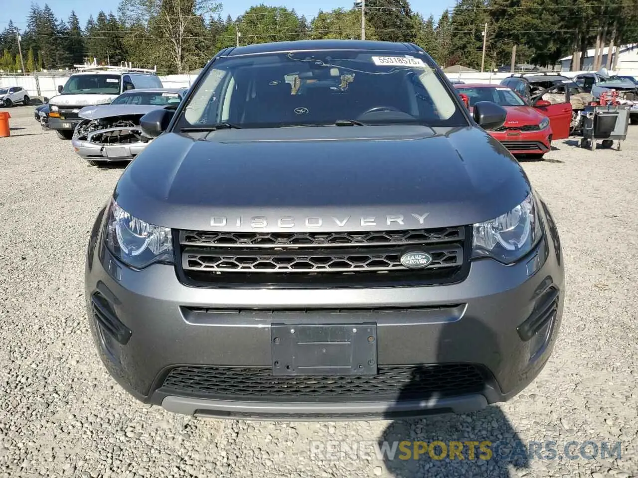 5 Photograph of a damaged car SALCP2FXXKH795760 LAND ROVER DISCOVERY 2019