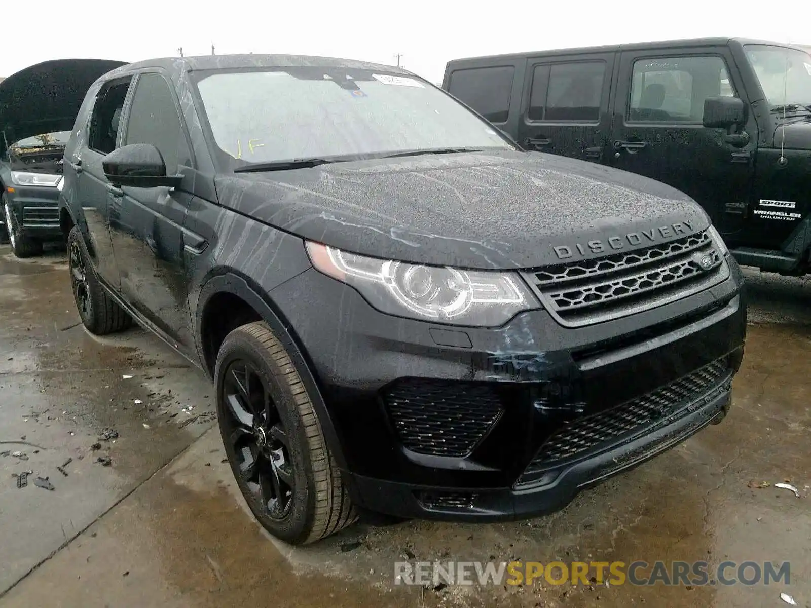 1 Photograph of a damaged car SALCR2FX2KH806387 LAND ROVER DISCOVERY 2019