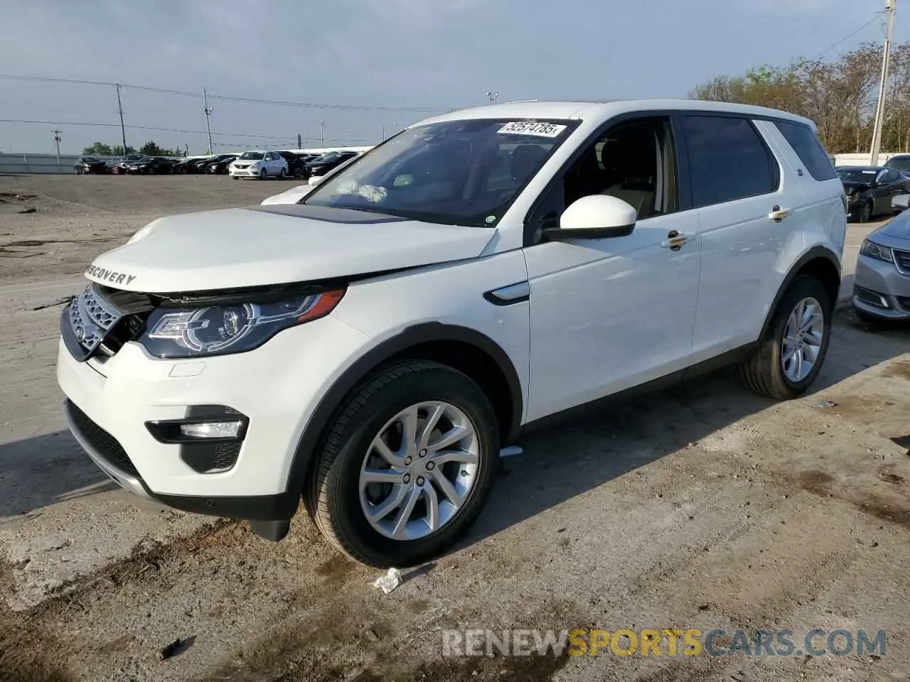 1 Photograph of a damaged car SALCR2FX2KH829846 LAND ROVER DISCOVERY 2019