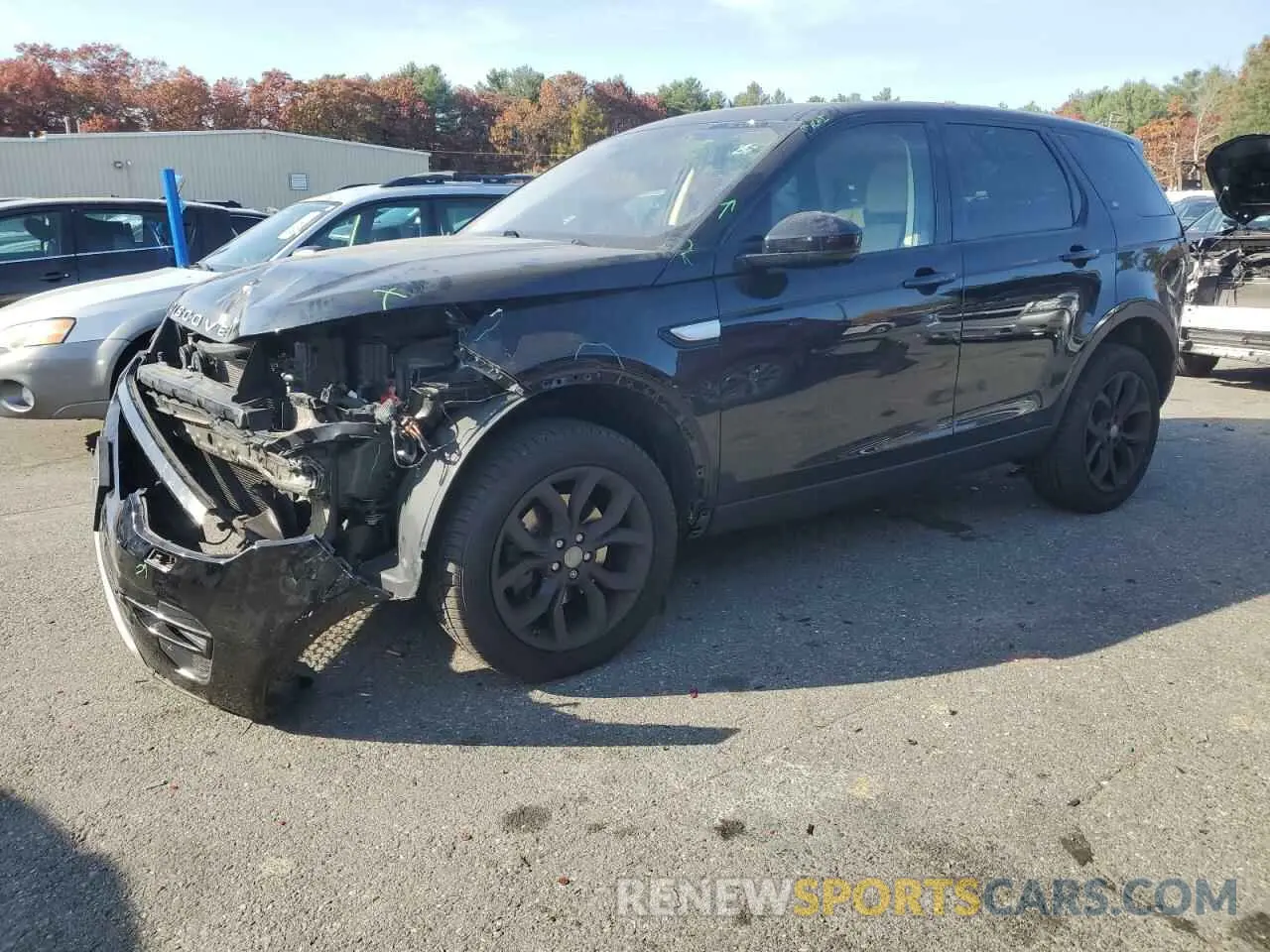 1 Photograph of a damaged car SALCR2FX5KH790489 LAND ROVER DISCOVERY 2019