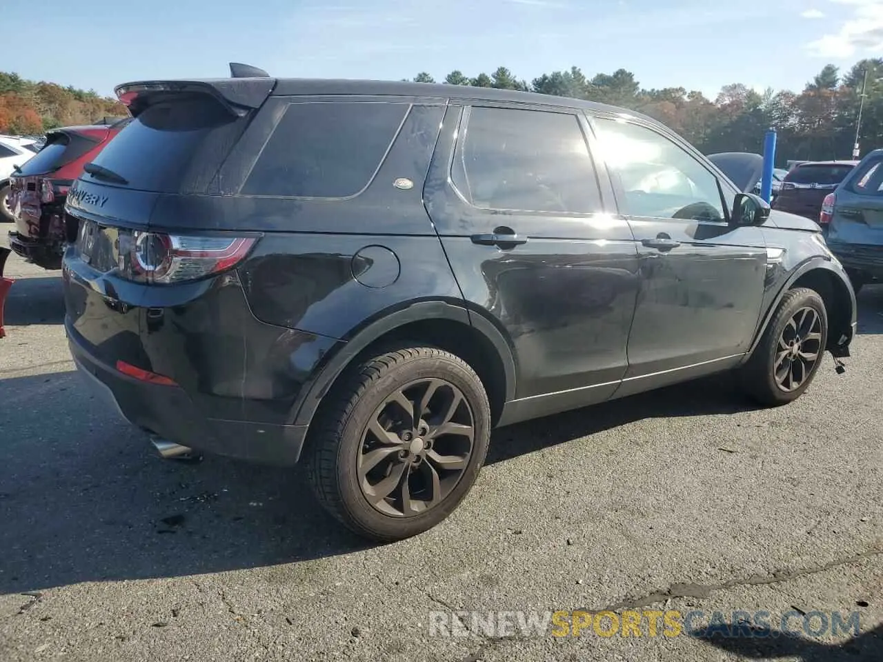 3 Photograph of a damaged car SALCR2FX5KH790489 LAND ROVER DISCOVERY 2019