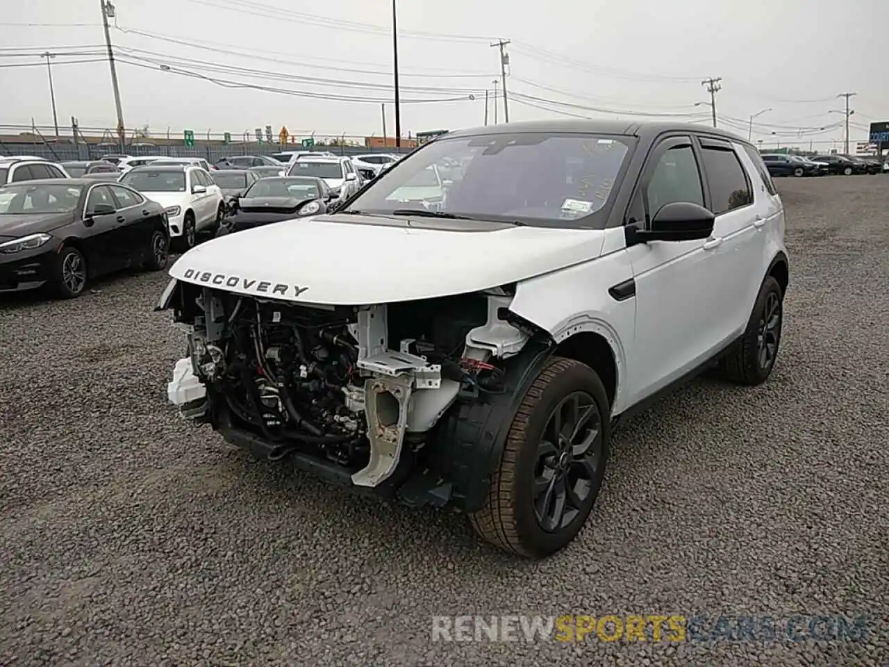 2 Photograph of a damaged car SALCR2FX5KH811311 LAND ROVER DISCOVERY 2019