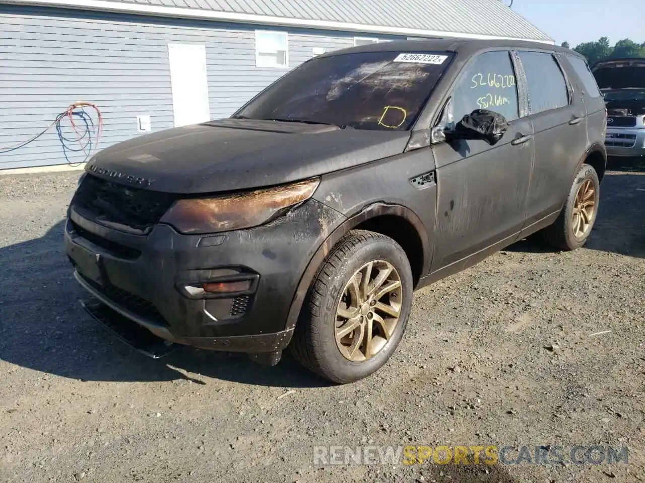 2 Photograph of a damaged car SALCR2FX6KH787634 LAND ROVER DISCOVERY 2019