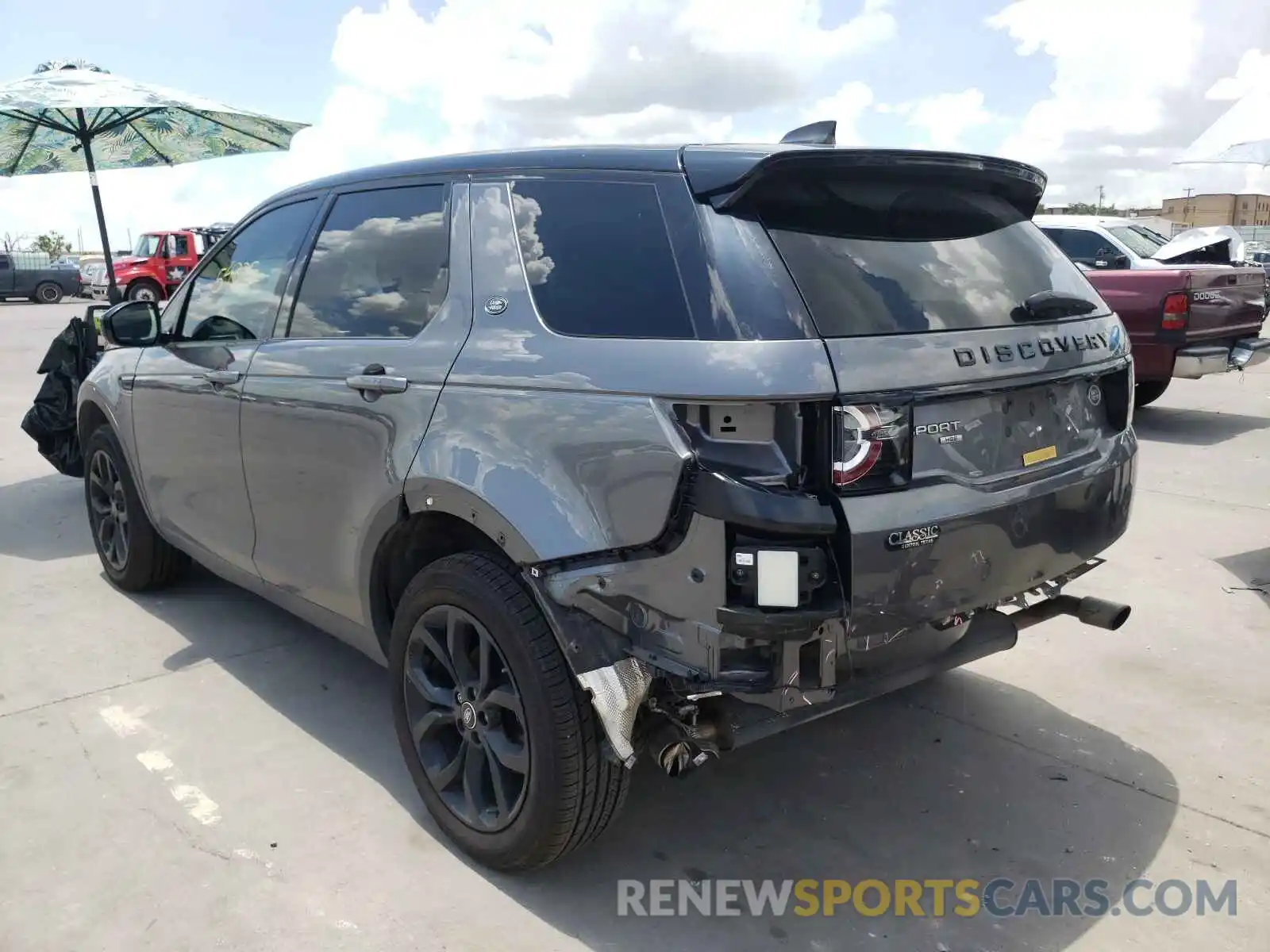 3 Photograph of a damaged car SALCR2FX6KH788699 LAND ROVER DISCOVERY 2019